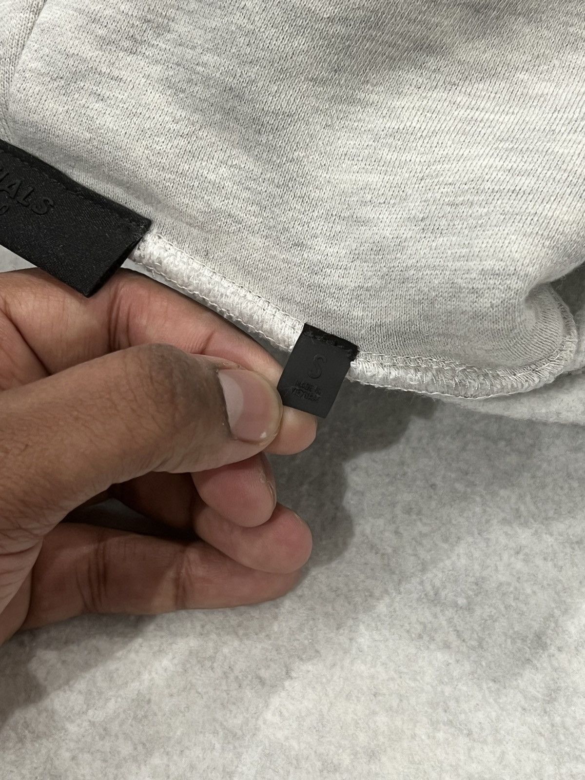 Fear of God Fear of God Essentials NBA Hoodie Light Heather Size: S Size US S / EU 44-46 / 1 - 6 Thumbnail