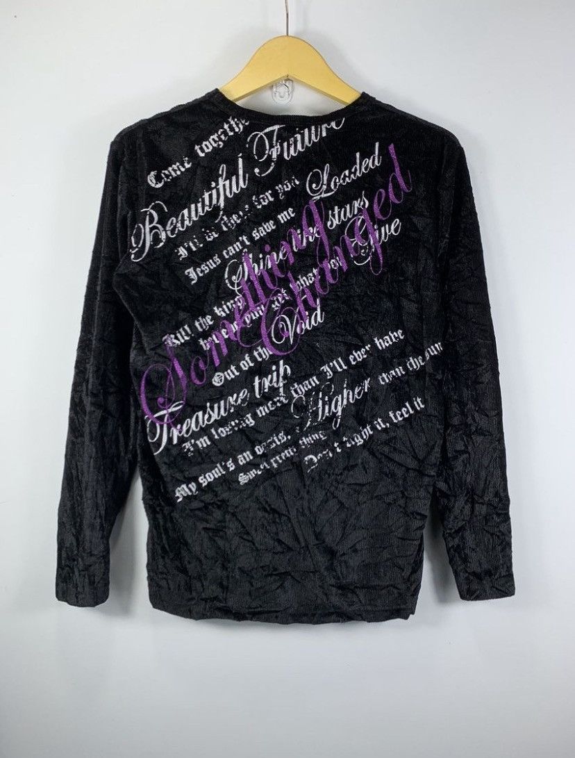 14th Addiction Sick poem gothic punk style long slevee Size US M / EU 48-50 / 2 - 2 Thumbnail