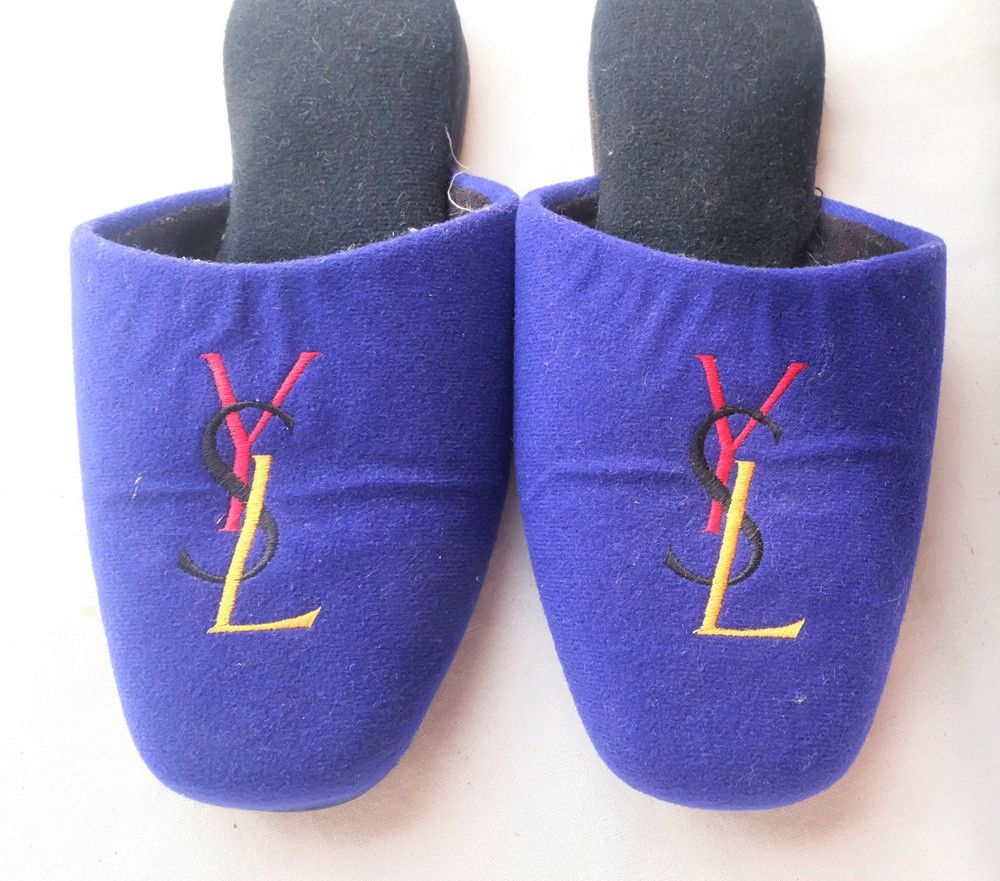 Yves Saint Laurent Yves Saint Laurent House Slippers Size US 8.5 / IT 38.5 - 2 Thumbnail