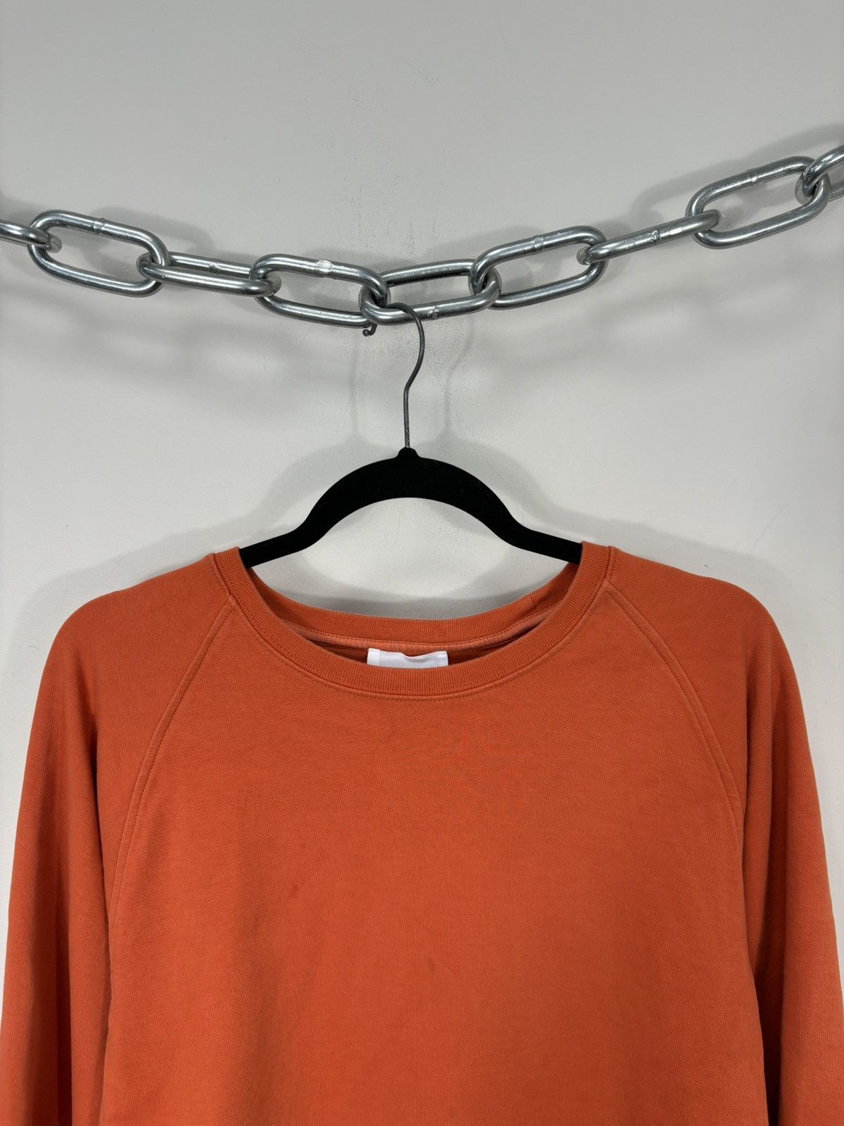 Norse Projects Norse Projects Men’s Vorm Summer Interlock Orange Sweatshirt Size US XL / EU 56 / 4 - 7 Thumbnail