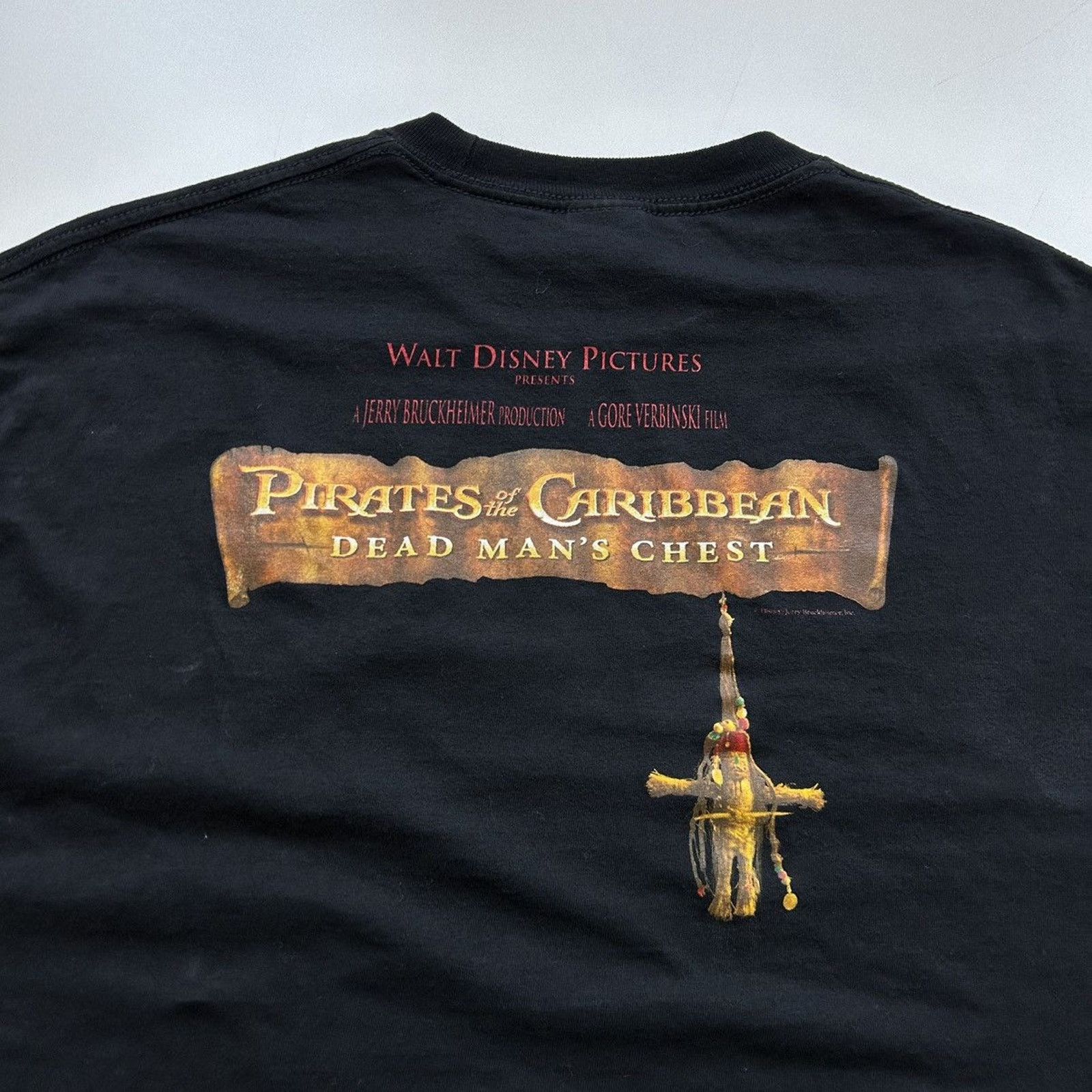 Disney Vintage Y2K Pirates Of The Caribbean Disney Movie T Shirt XL Size US XL / EU 56 / 4 - 2 Thumbnail