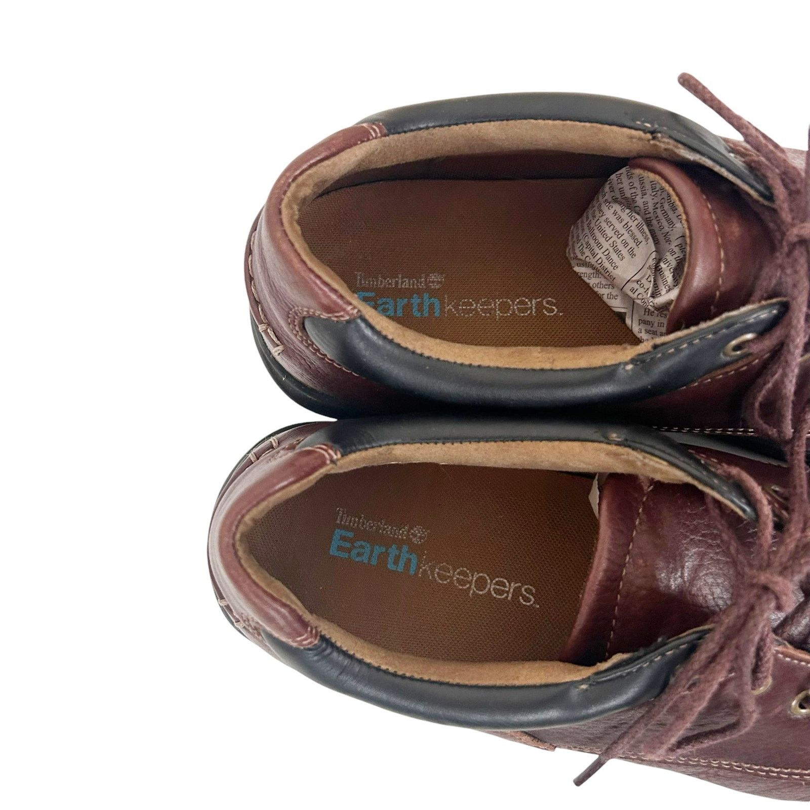 Timberland Timberland Earthkeepers Brown Leather Boot Sneakers Sz 12 Size US 12 / EU 45 - 3 Thumbnail