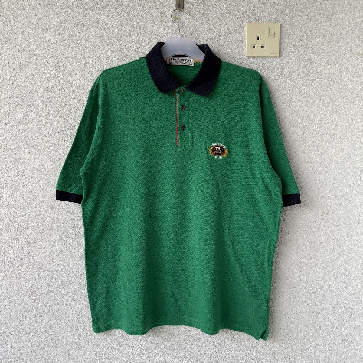 Burberry vintage BURBERRYS polo shirt small logo Size US S / EU 44-46 / 1 - 1 Thumbnail