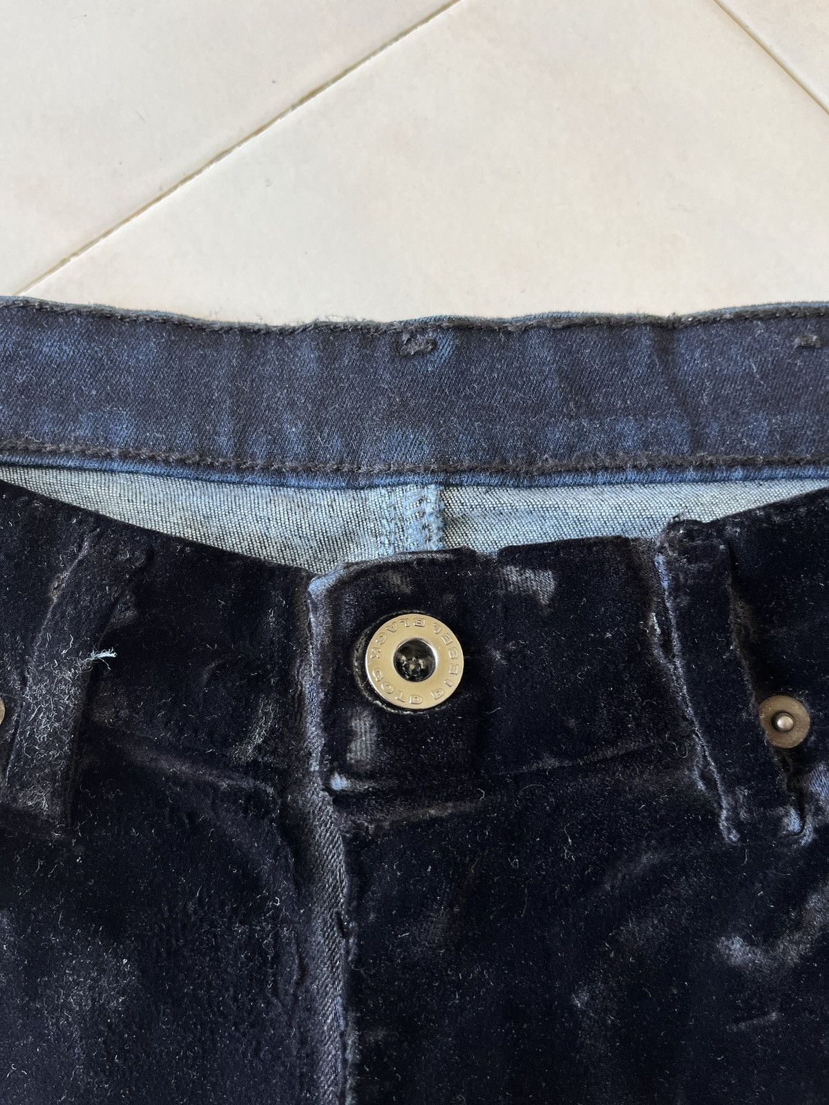 Diesel Black Gold Diesel Velvet Pants Size 27" / US 4 / IT 40 - 11 Thumbnail
