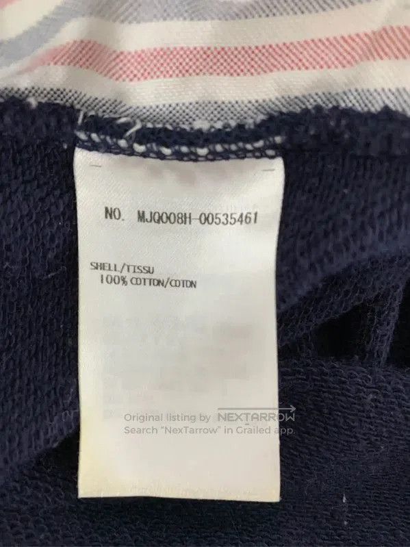 Thom Browne Thom Browne Men's Navy Cotton Casual Pants . Size US 26 / EU 42 - 7 Thumbnail