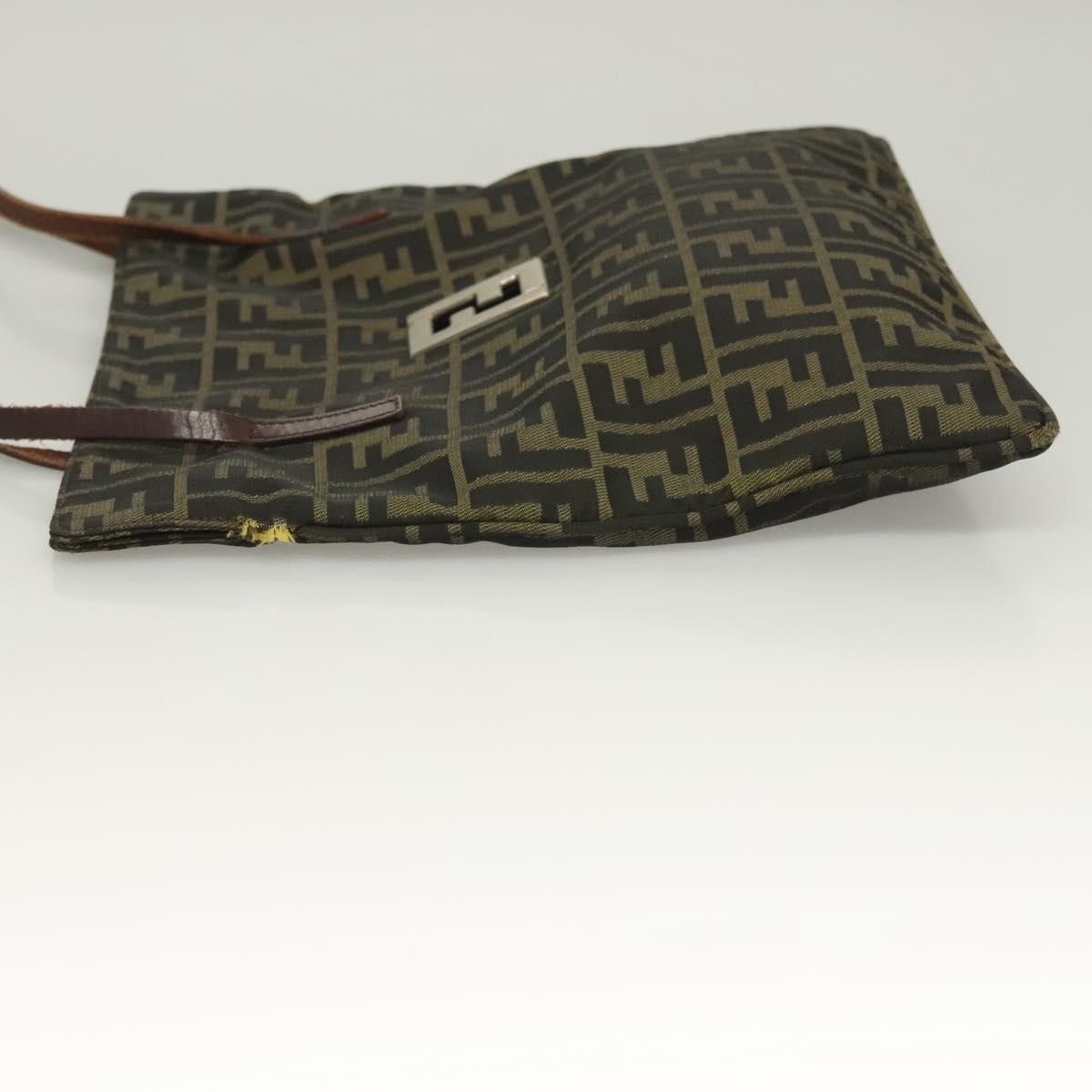 Fendi FENDI Zucca Canvas Shoulder Bag Brown Black Size ONE SIZE - 6 Thumbnail