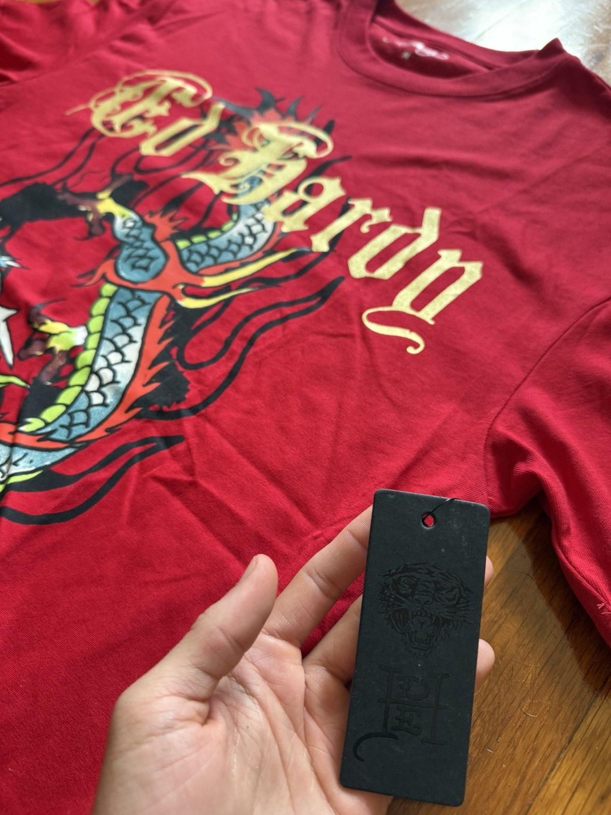 Ed Hardy Red Ed Hardy Dragon Tee Size US M / EU 48-50 / 2 - 3 Thumbnail