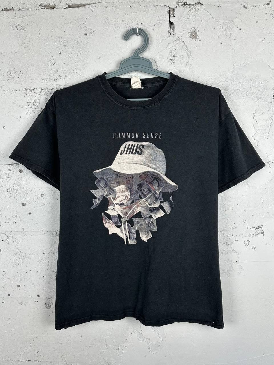Rap Tees 2017 Tour J Hus Common Sense Vintage UK Rap T Shirt Size US L / EU 52-54 / 3 - 1 Thumbnail