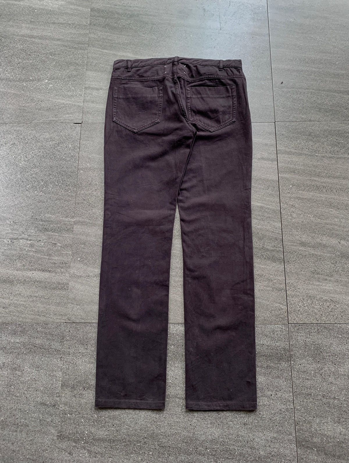 Maison Margiela FREE TAX! Fadded Effect Slim Denim Jeans Size US 31 - 5 Thumbnail