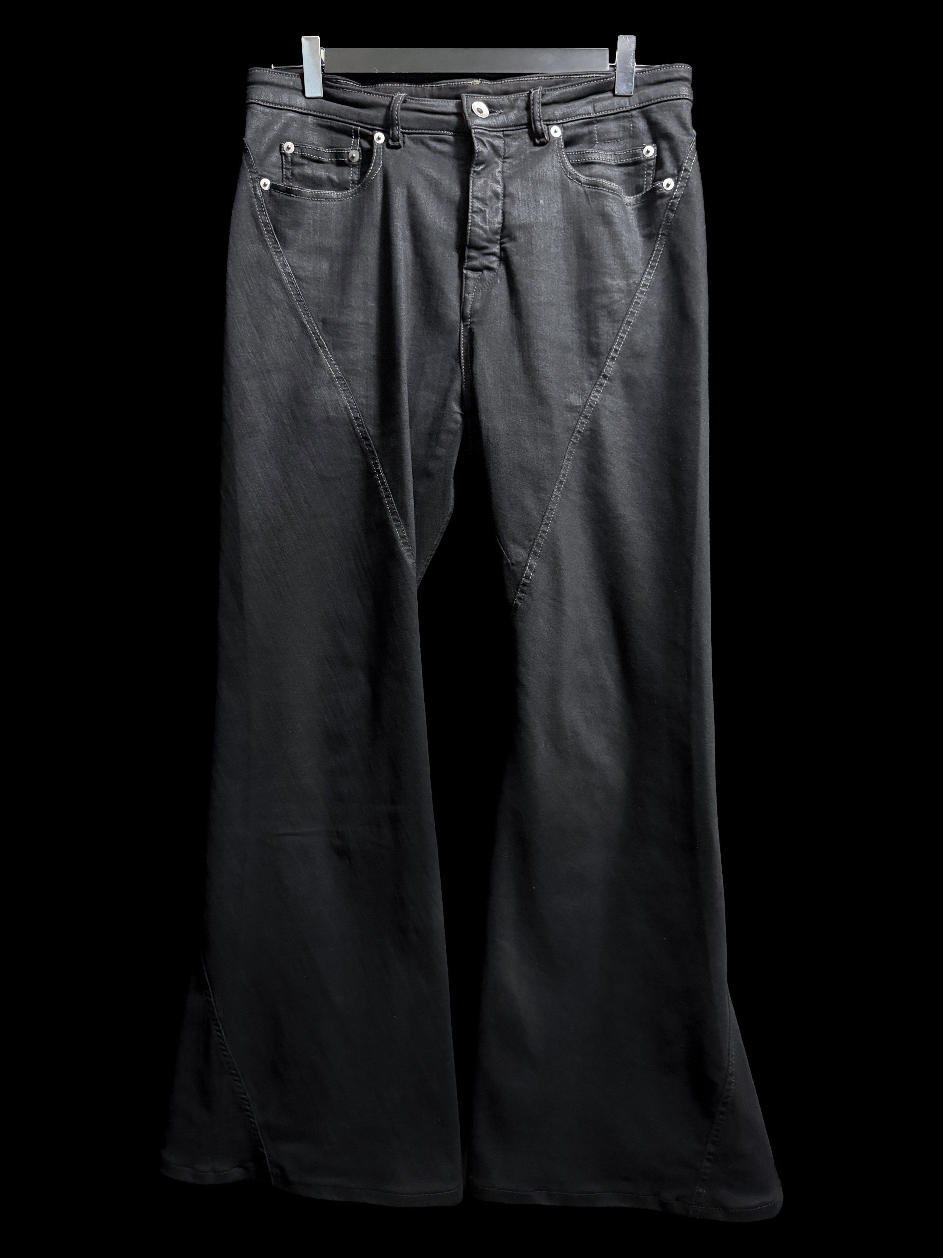 SS24 SBB WAX BIAS/SPIRAL CUT BOOTCUT DENIM JEANS