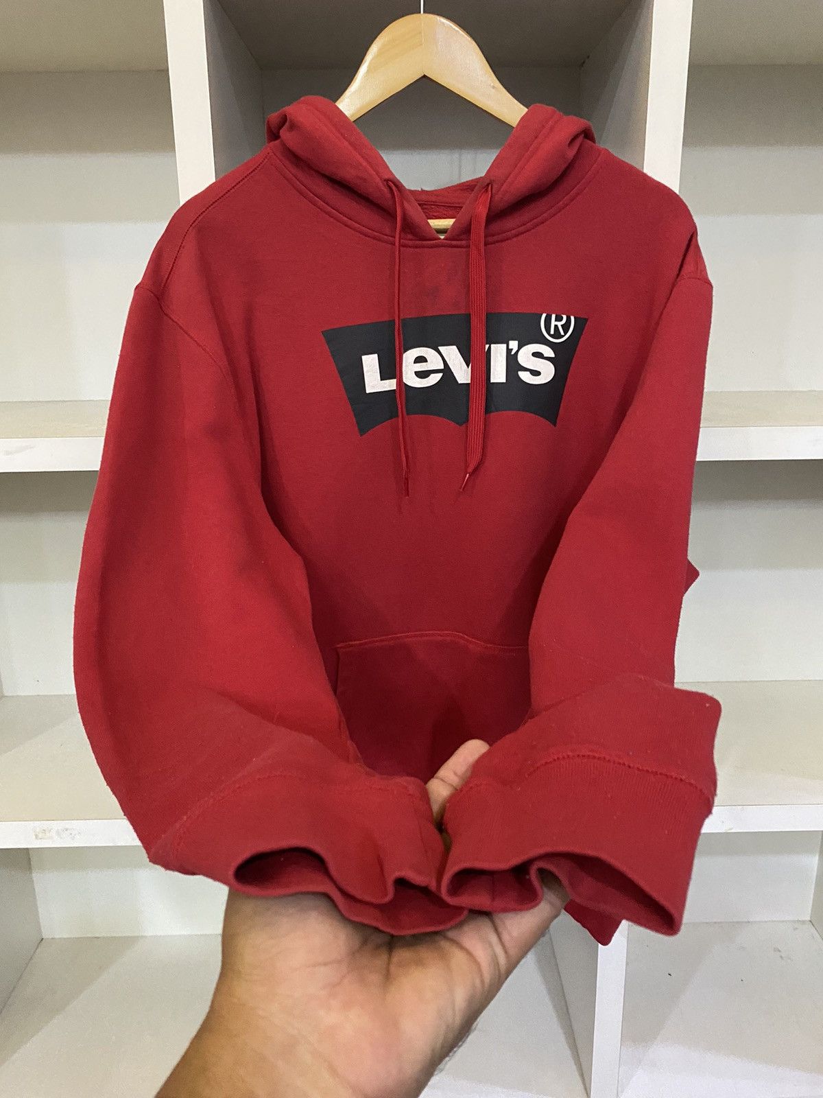 Levi's × Vintage Levi’s Big Logo Hoodie Size US M / EU 48-50 / 2 - 4 Thumbnail