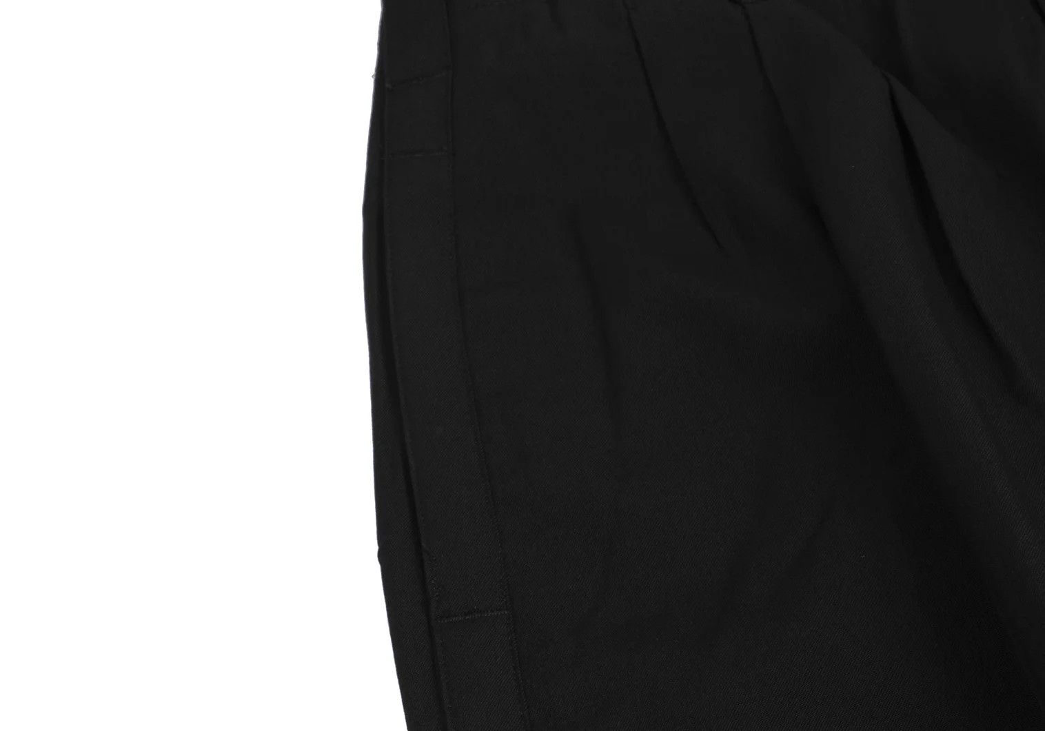 Yohji Yamamoto Yohji Yamamoto Wool Gabardine Tuck Pants Size US 30 / EU 46 - 7 Thumbnail