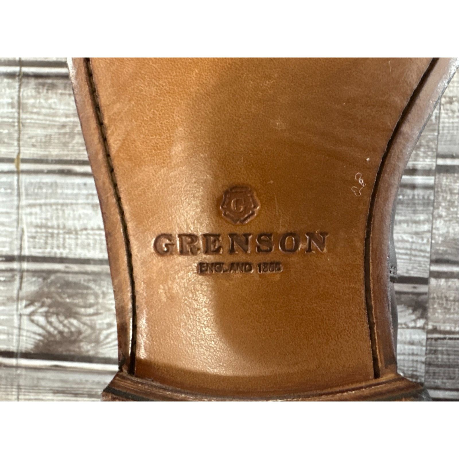 Grenson Grenson Declan leather Chelsea Boots Sz 10 F US 11 color dar Size US 11 / EU 44 - 8 Thumbnail