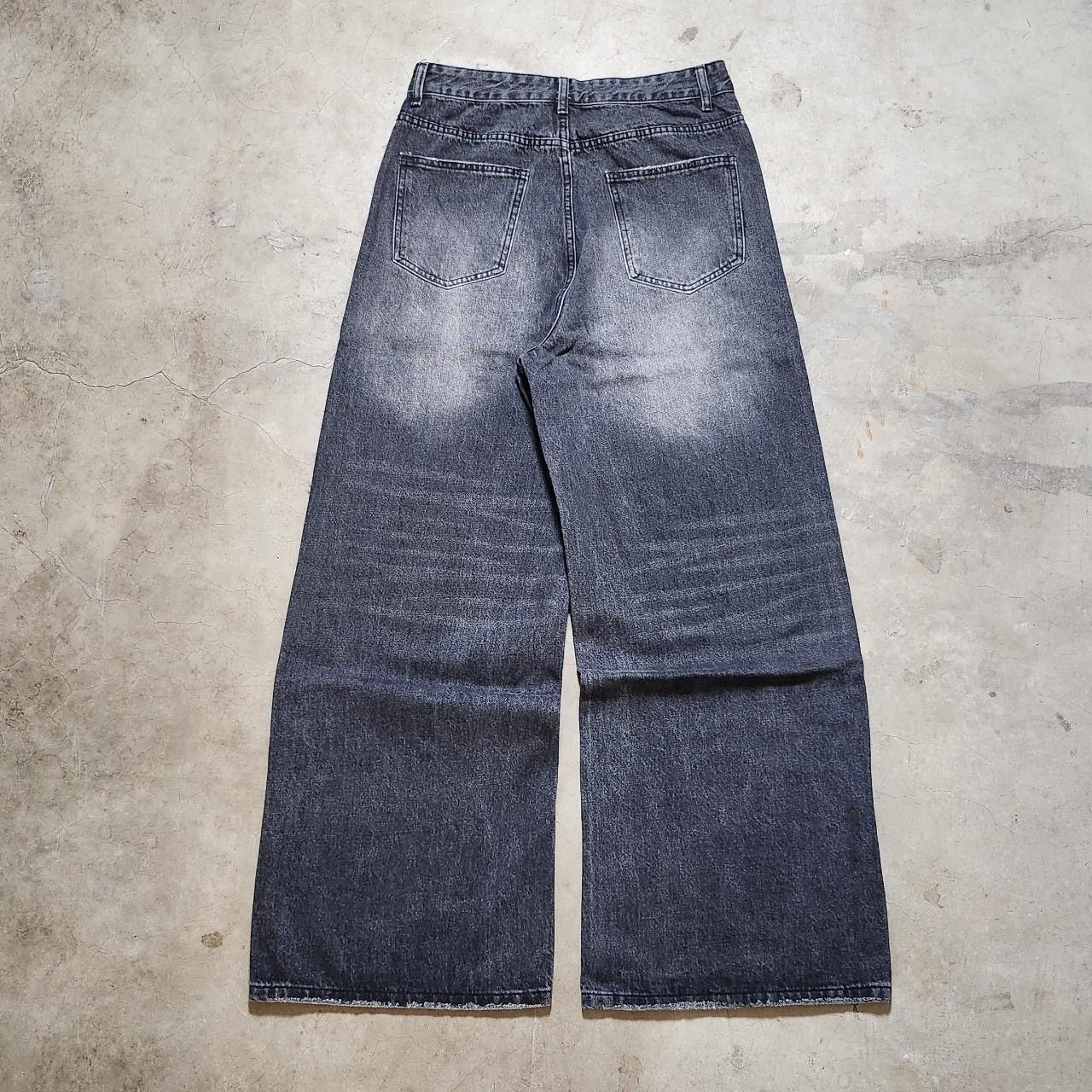Other Baggy grey jeans y2k/2000s faded loose fit denim Size US 30 / EU 46 - 2 Thumbnail
