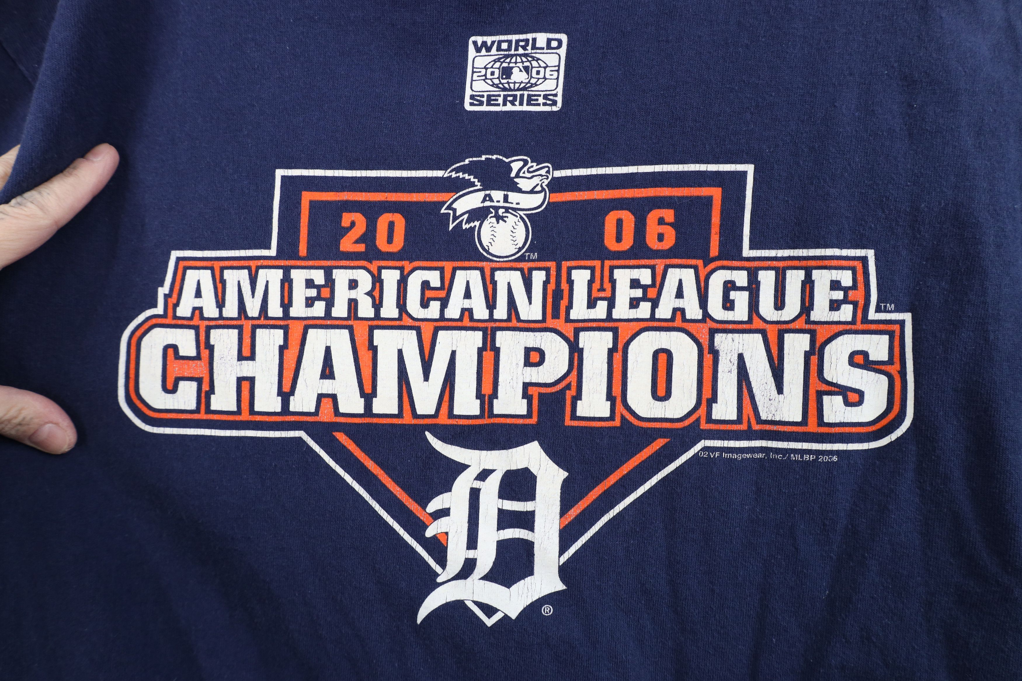 Vintage Vintage Series Detroit Tigers Baseball Long Sleeve T-Shirt Size US L / EU 52-54 / 3 - 4 Thumbnail