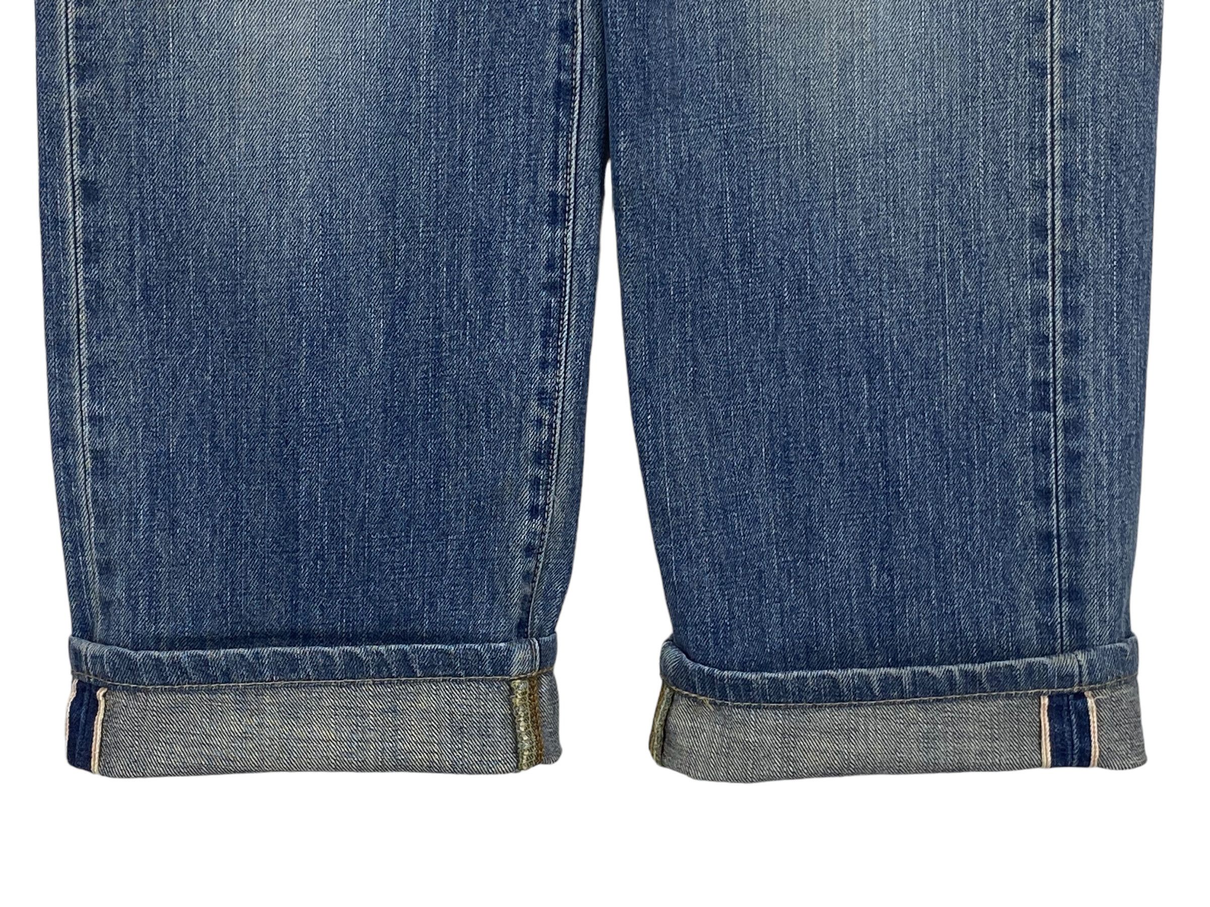 Edwin × Vintage Edwin Selvedge Denim Japanese Distressed Pants Japan Made Size US 29 - 11 Thumbnail
