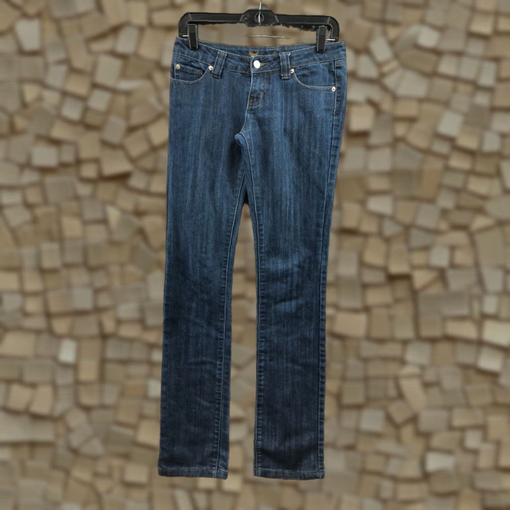 Vintage Wet-seal Jeans Juniors Womens Size 1 Long Medium Wash Blue Size 25" / US 0 / IT 36 - 1 Thumbnail
