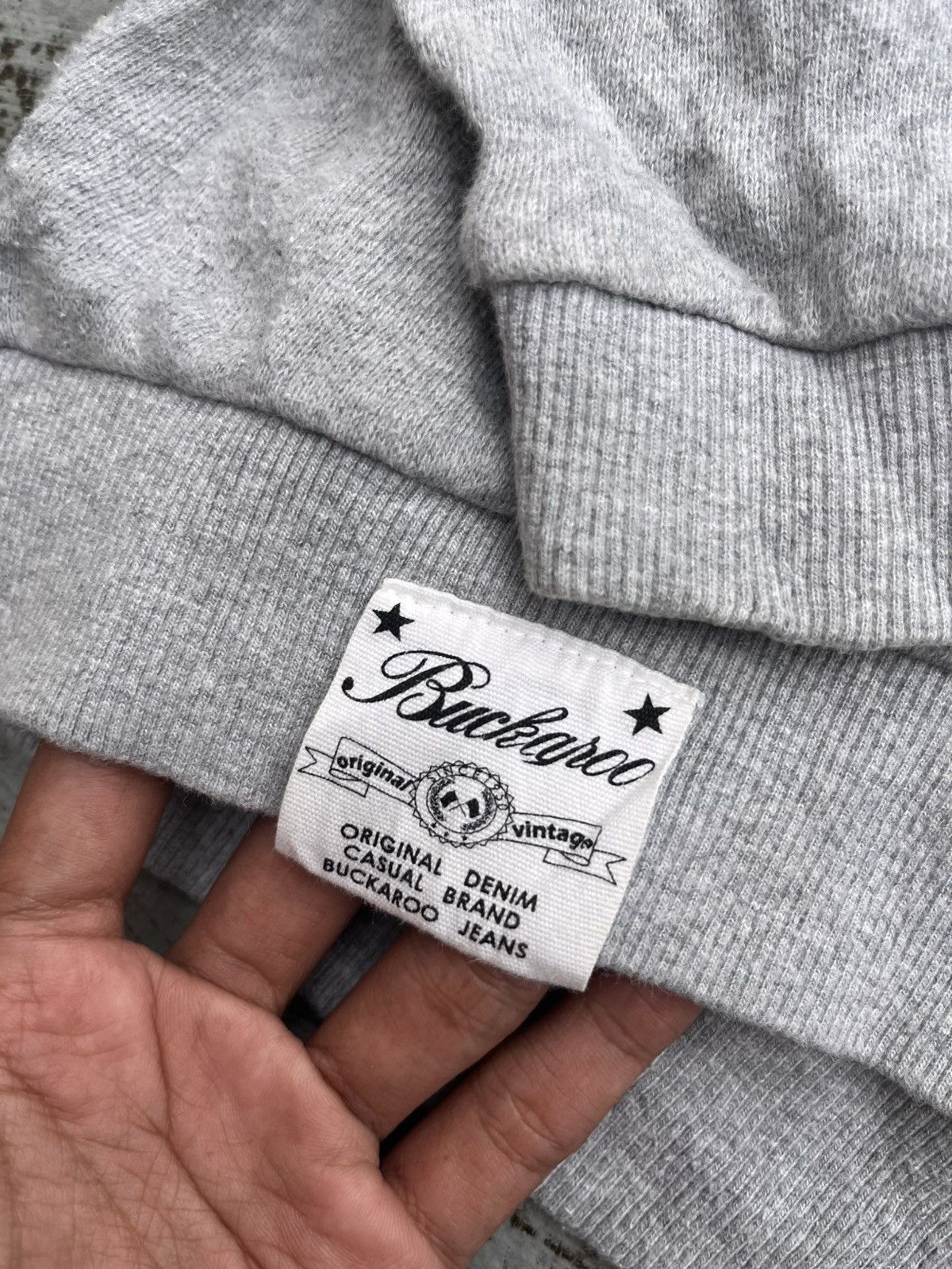 If Six Was Nine × Japanese Brand × Le Grande Bleu (L.G.B.) BUCKAROO SEDITIONARIES SKULL HEAD SWEATSHIRTS Size US M / EU 48-50 / 2 - 4 Thumbnail