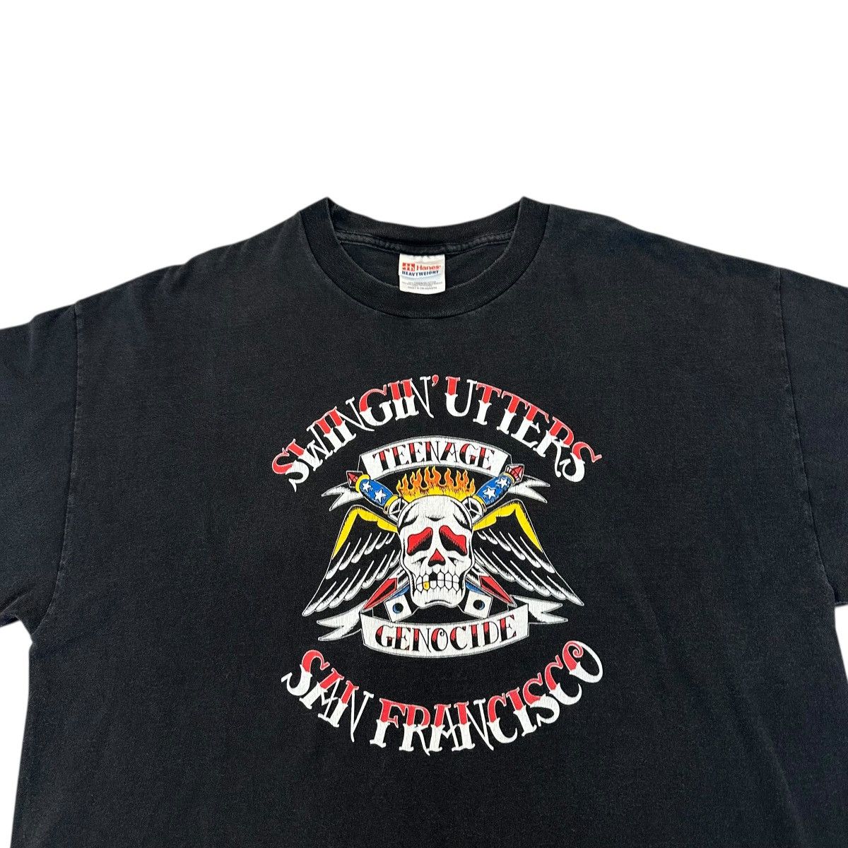 Band Tees Vintage 1995 Swingin Utters Teenage Gen punk band shirt XL Size US XL / EU 56 / 4 - 2 Thumbnail