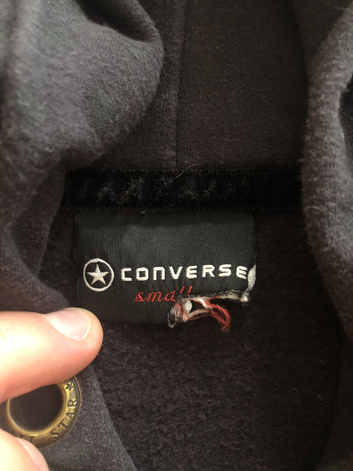 Converse × Vintage CONVERSE ALL STAR VINTAGE QUALITY ZIP SWEATSHIRT Size US S / EU 44-46 / 1 - 5 Thumbnail