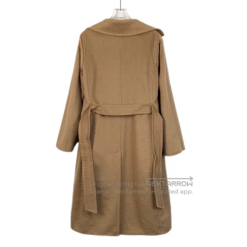 Max Mara Max Mara Brown Camel Hair Reversible Belted Coat Size M / US 6-8 / IT 42-44 - 2 Thumbnail