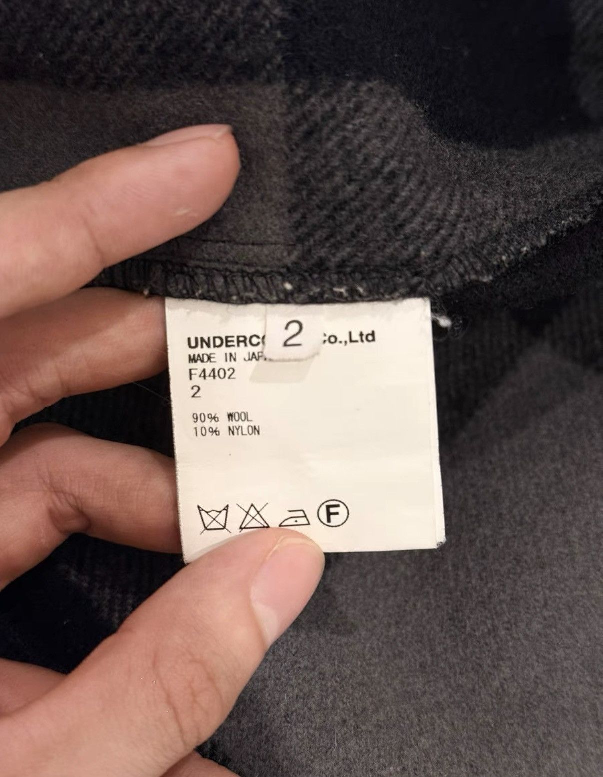 Undercover UNDERCOVER 10AW Diagonal-Cut Checkered Jacket Size US S / EU 44-46 / 1 - 5 Thumbnail
