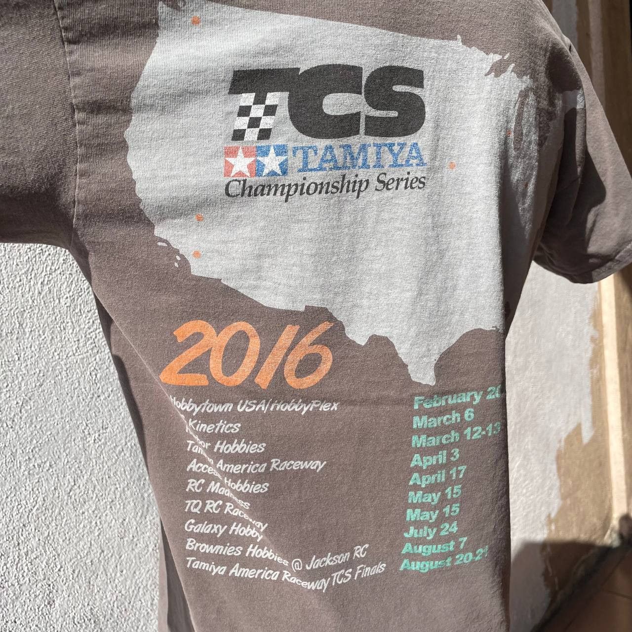 Japanese Brand TAMIYA CHAMPIONSHIP SERIES 2016 TSHIRT Size US M / EU 48-50 / 2 - 4 Thumbnail