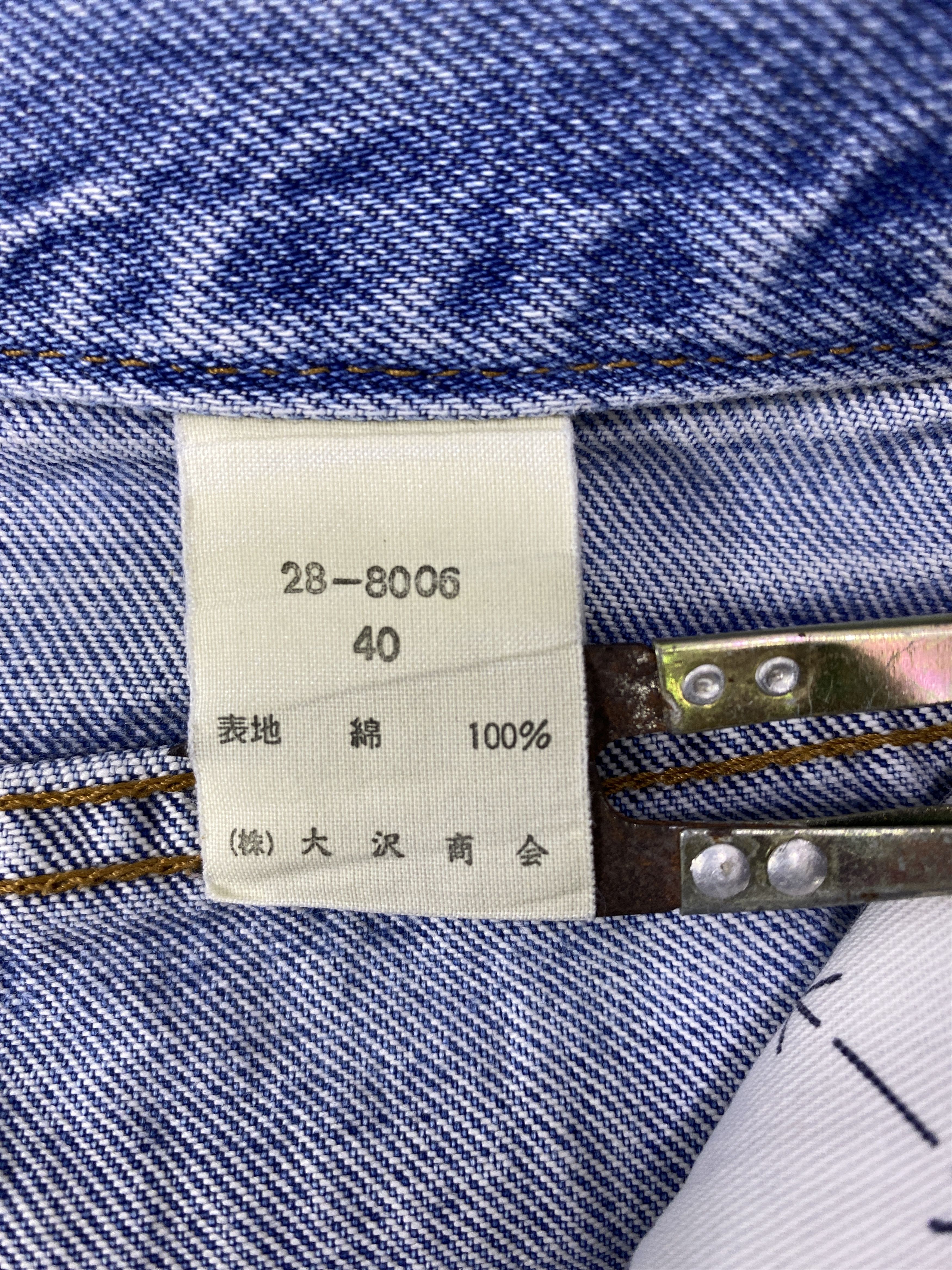 Trussardi Vintage Baggy Trussardi Distressed Blue Wash Jeans - J1124 Size 26" / US 2 / IT 38 - 14 Thumbnail