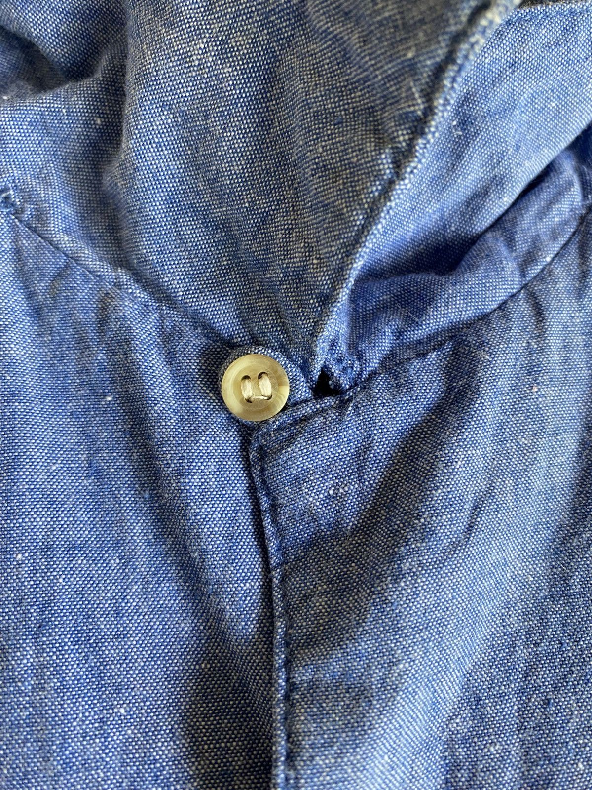Designer × Vintage FORMIDABLE Blue Tropical Embroidered Button-Up Shirt Size US M / EU 48-50 / 2 - 8 Thumbnail