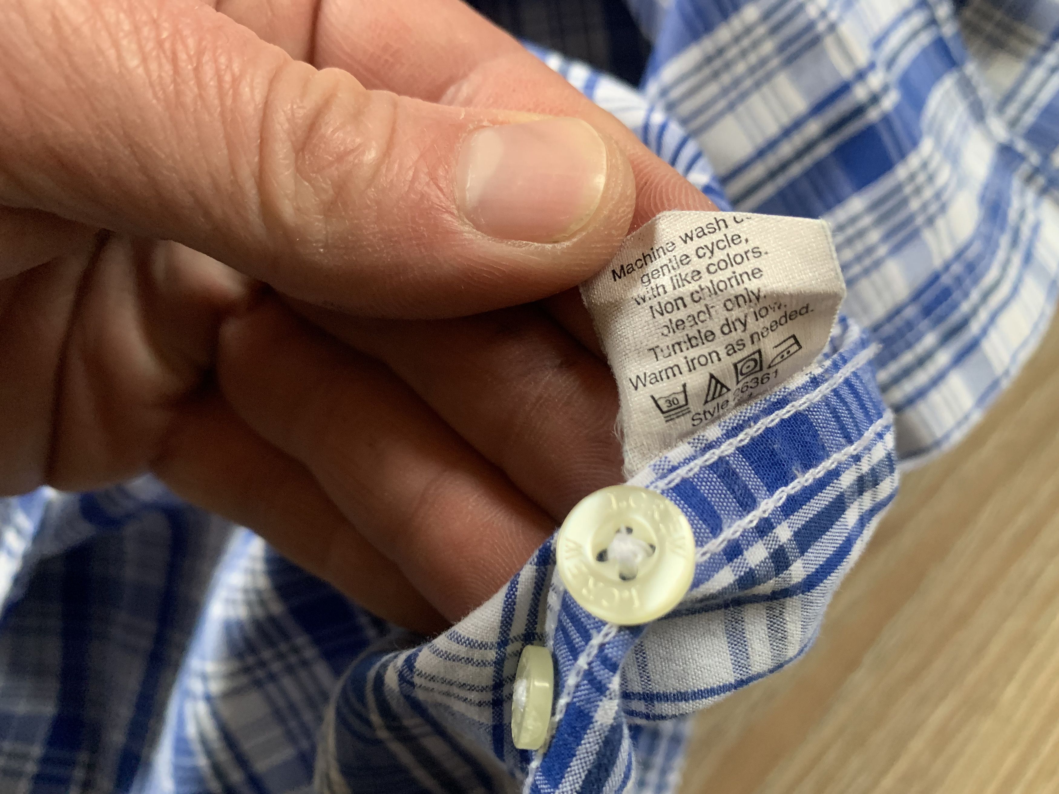 J.Crew Mens J Crew Tailored Fit Plaid Long Sleeve Shirt Size US S / EU 44-46 / 1 - 7 Thumbnail
