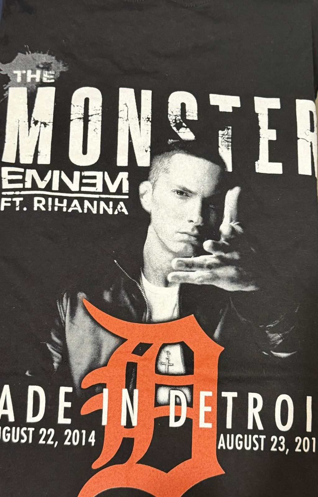 Alstyle Eminem X Rihanna The Monster Tour 2014 Black T Size US M / EU 48-50 / 2 - 5 Thumbnail