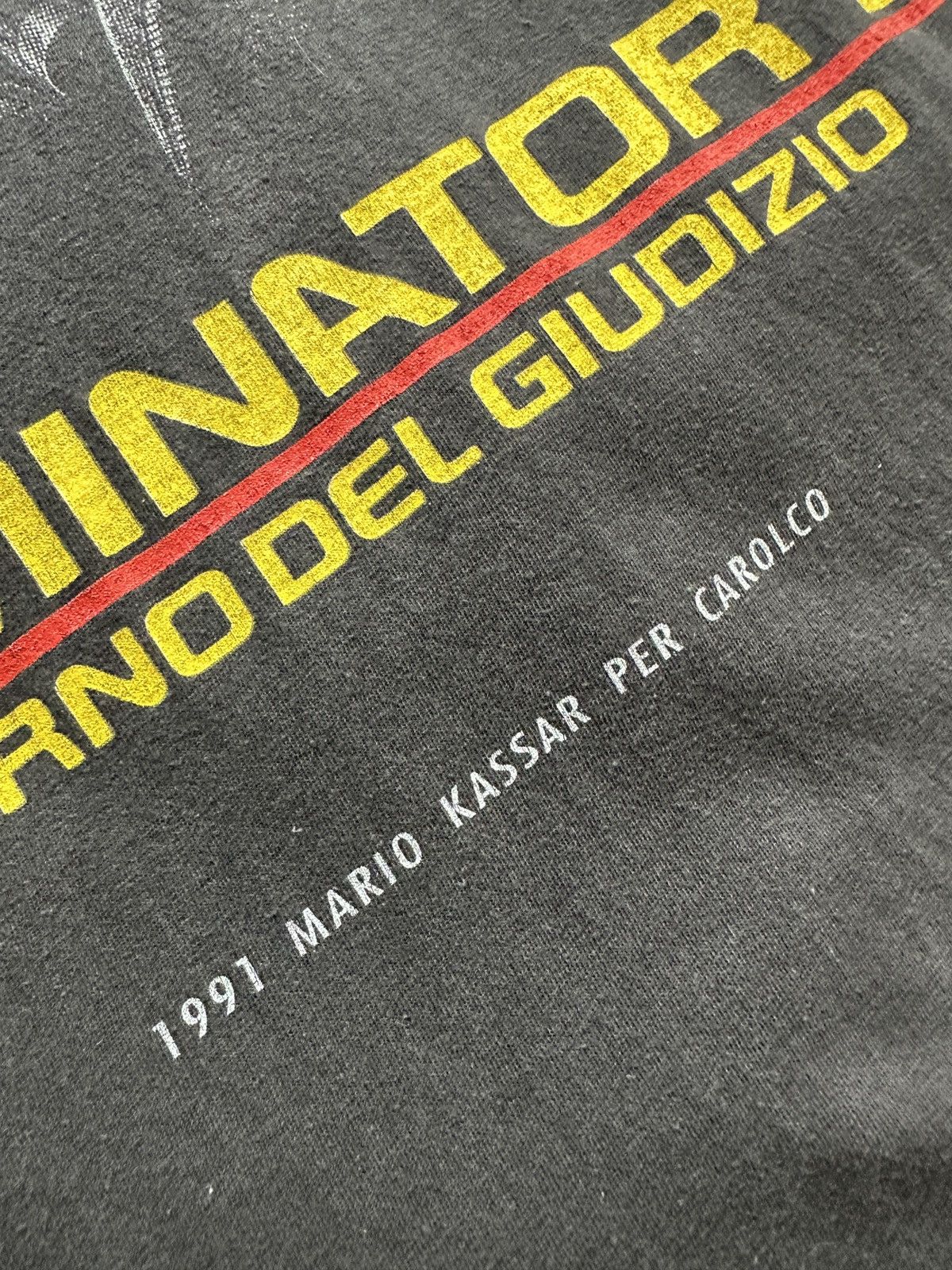 Vintage ULTRA RARE TERMINATOR 2 ARNOLD SCHWARZENEGGER T-SHIRT L Size US L / EU 52-54 / 3 - 5 Thumbnail