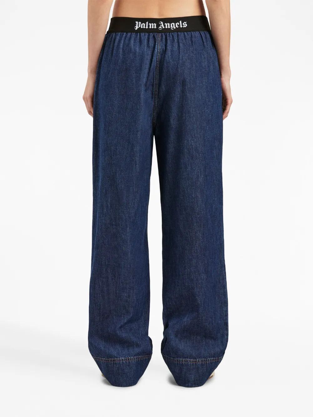 Palm Angels o1y1125 Sweatpant in Blue Size 26" / US 2 / IT 38 - 4 Thumbnail
