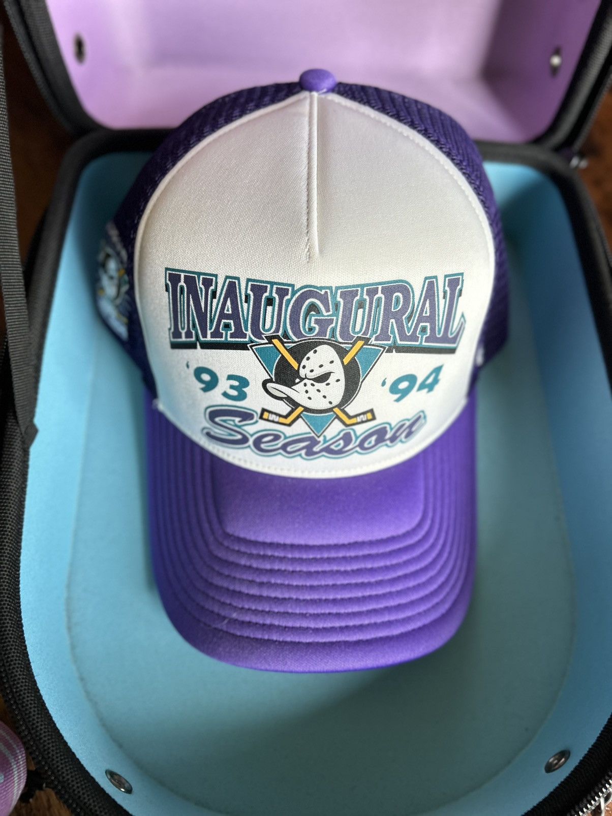 New Era Anaheim ducks inaugural season mesh hat Size ONE SIZE - 1 Thumbnail