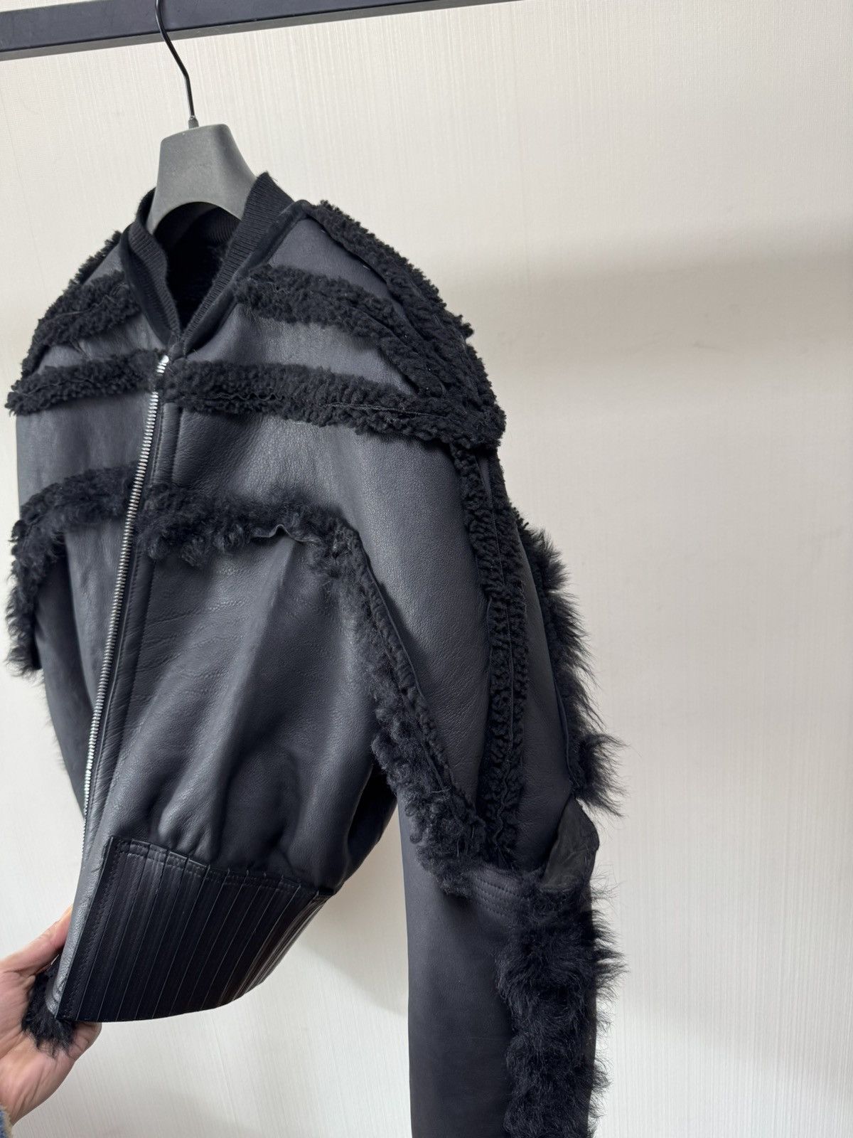 Rick Owens Rick owens24FW Leather Bomber jacket Size US M / EU 48-50 / 2 - 8 Thumbnail