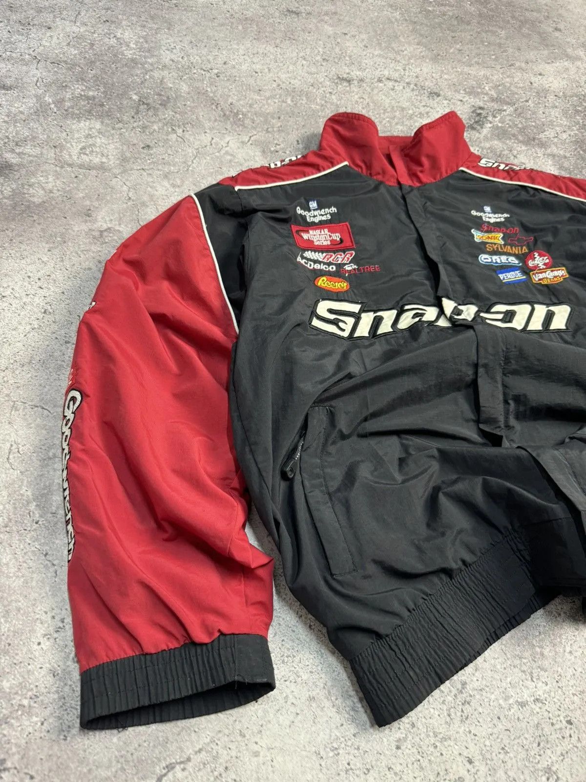 NASCAR Vintage NASCAR Snap-On Racing Jacket Formula1 Streetwear Y2K Size US XL / EU 56 / 4 - 3 Thumbnail