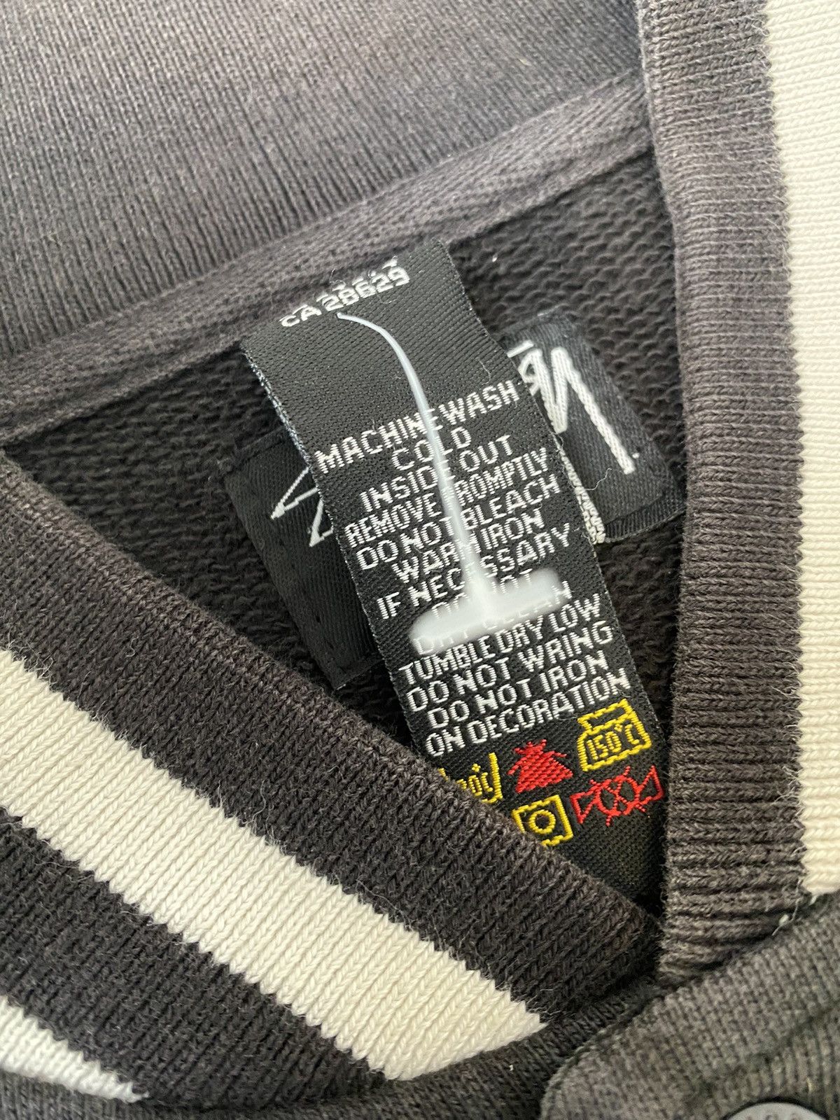 Stussy Stüssy sweatshirt, size M, black, with patch, used, Size US M / EU 48-50 / 2 - 8 Thumbnail