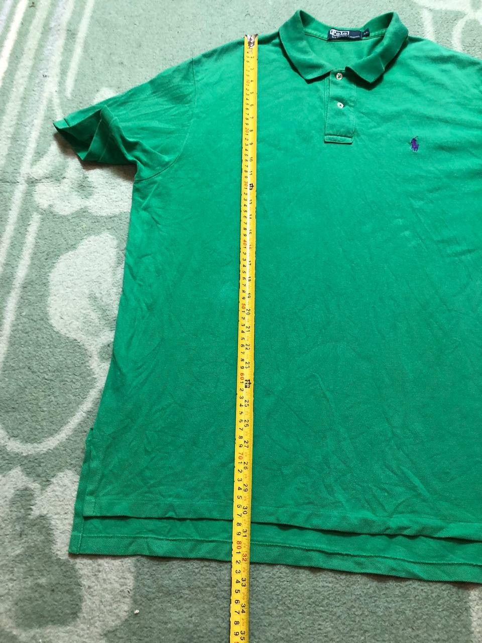 Polo Ralph Lauren Vintage Polo Ralph Lauren Green Polo Size XL Size US XL / EU 56 / 4 - 12 Thumbnail