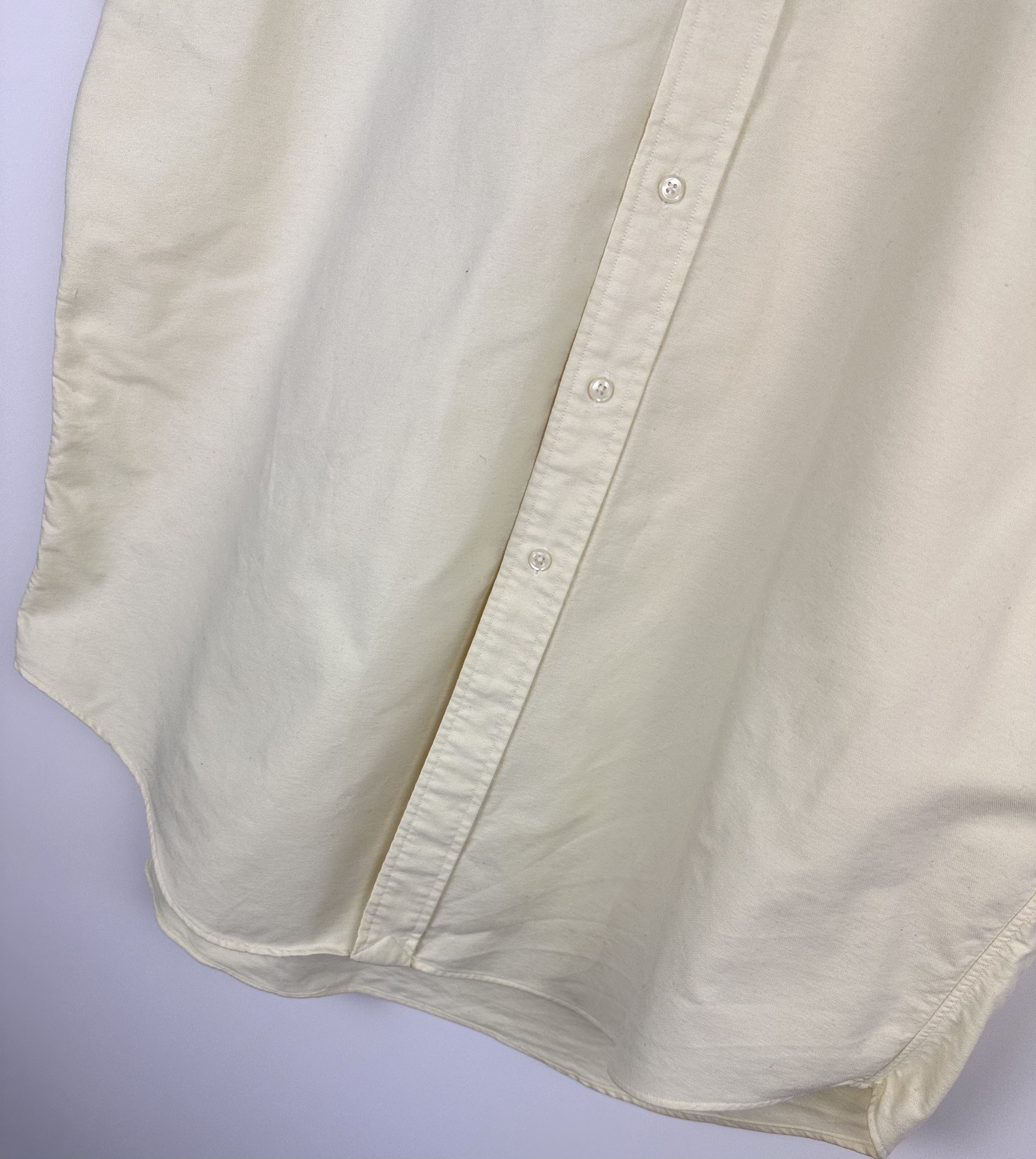 Ralph Lauren Polo Ralph Lauren Oxford Yellow Summer Vacation Shirt Size US XXL / EU 58 / 5 - 3 Thumbnail