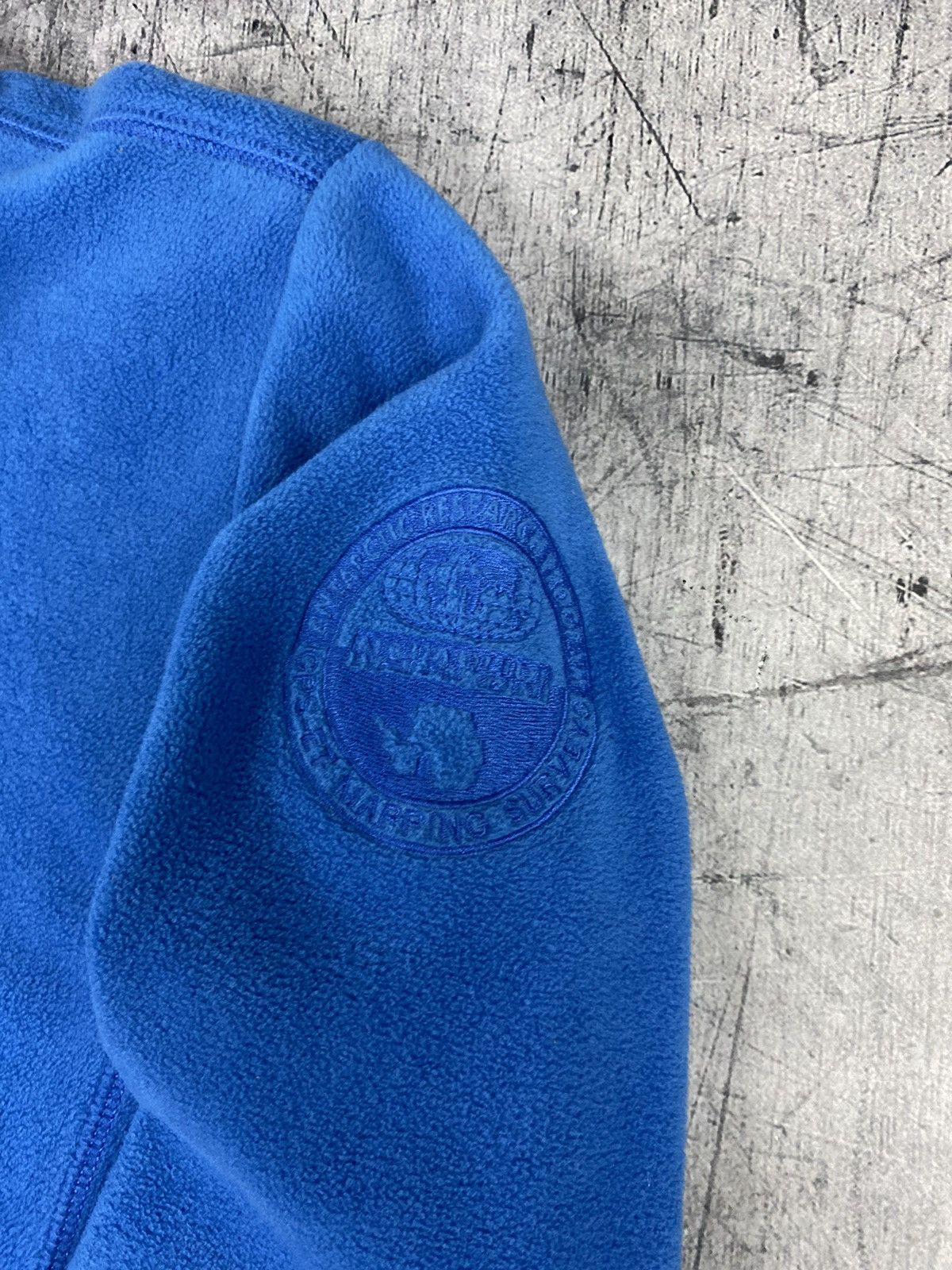 Napapijri × Vintage Napapijri Anorak Sherpa Synchilla Fleece Jacket Size L / US 10 / IT 46 - 6 Thumbnail