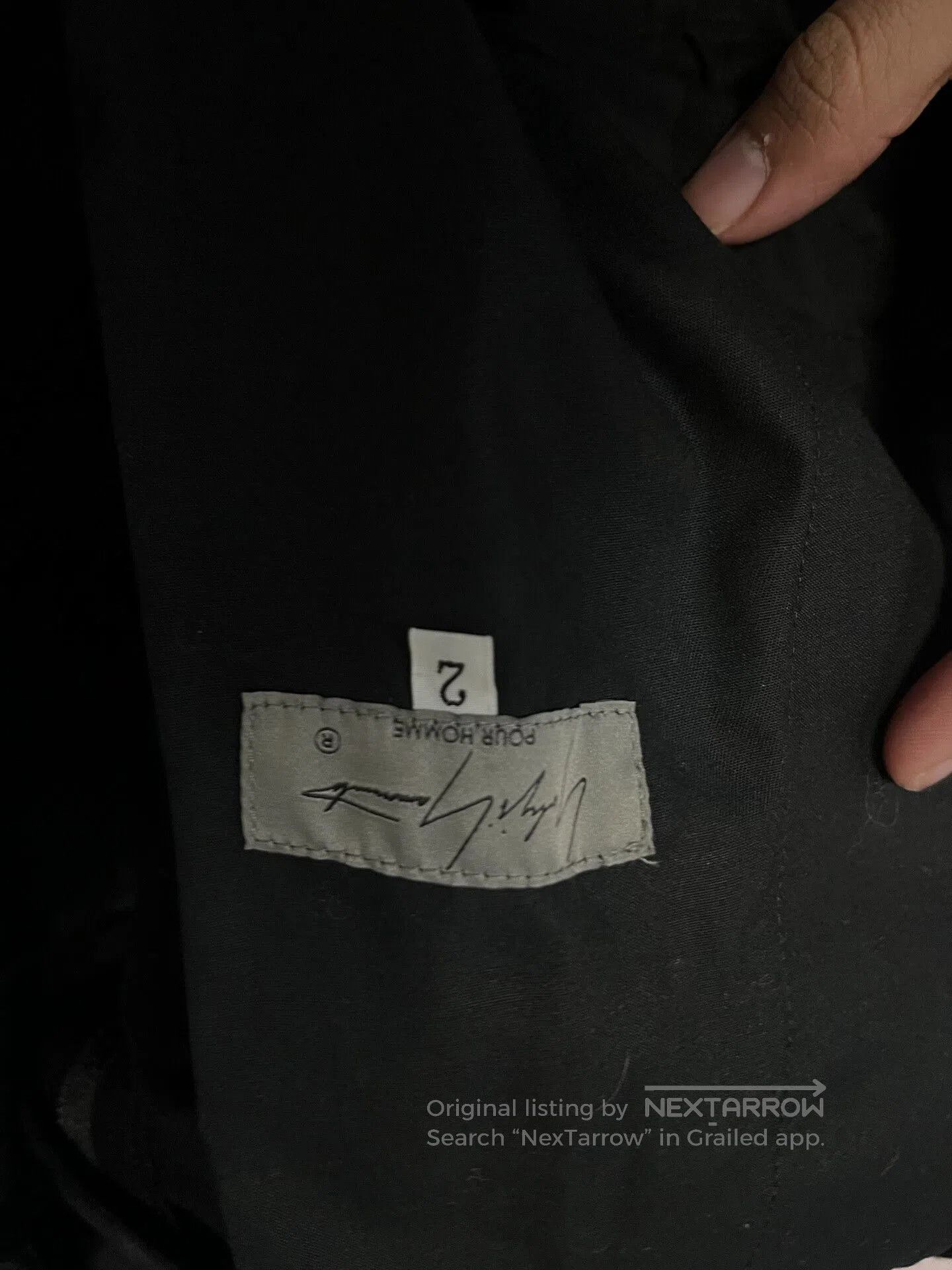 Yohji Yamamoto Yohji Yamamoto Black Pants with Unique Design. Size US 28 / EU 44 - 5 Thumbnail