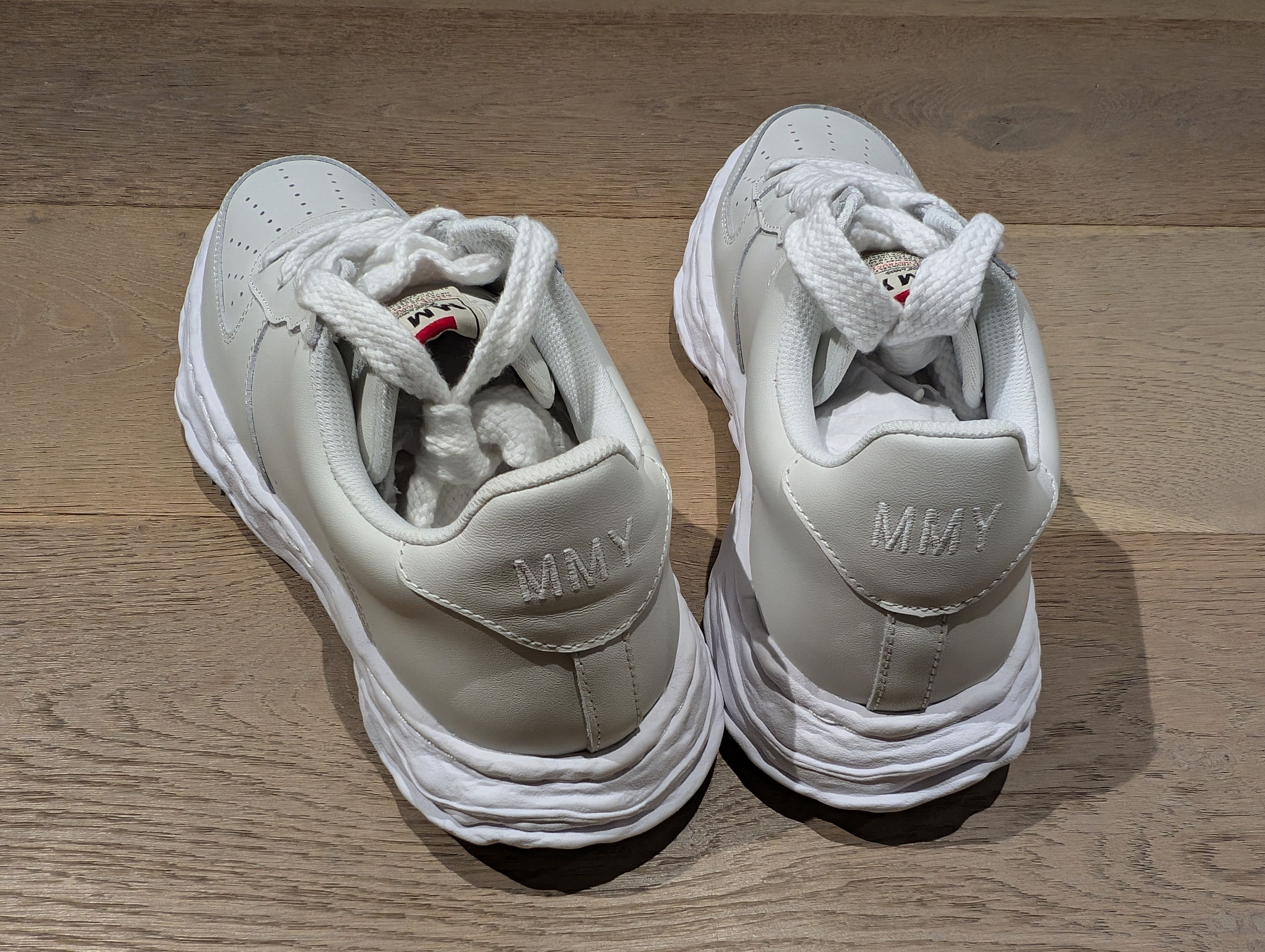 Maison MIHARA YASUHIRO MAISON MIHARA YASUHIRO Wayne OG Low Leather sz 12US Size US 13 / EU 46 - 3 Thumbnail