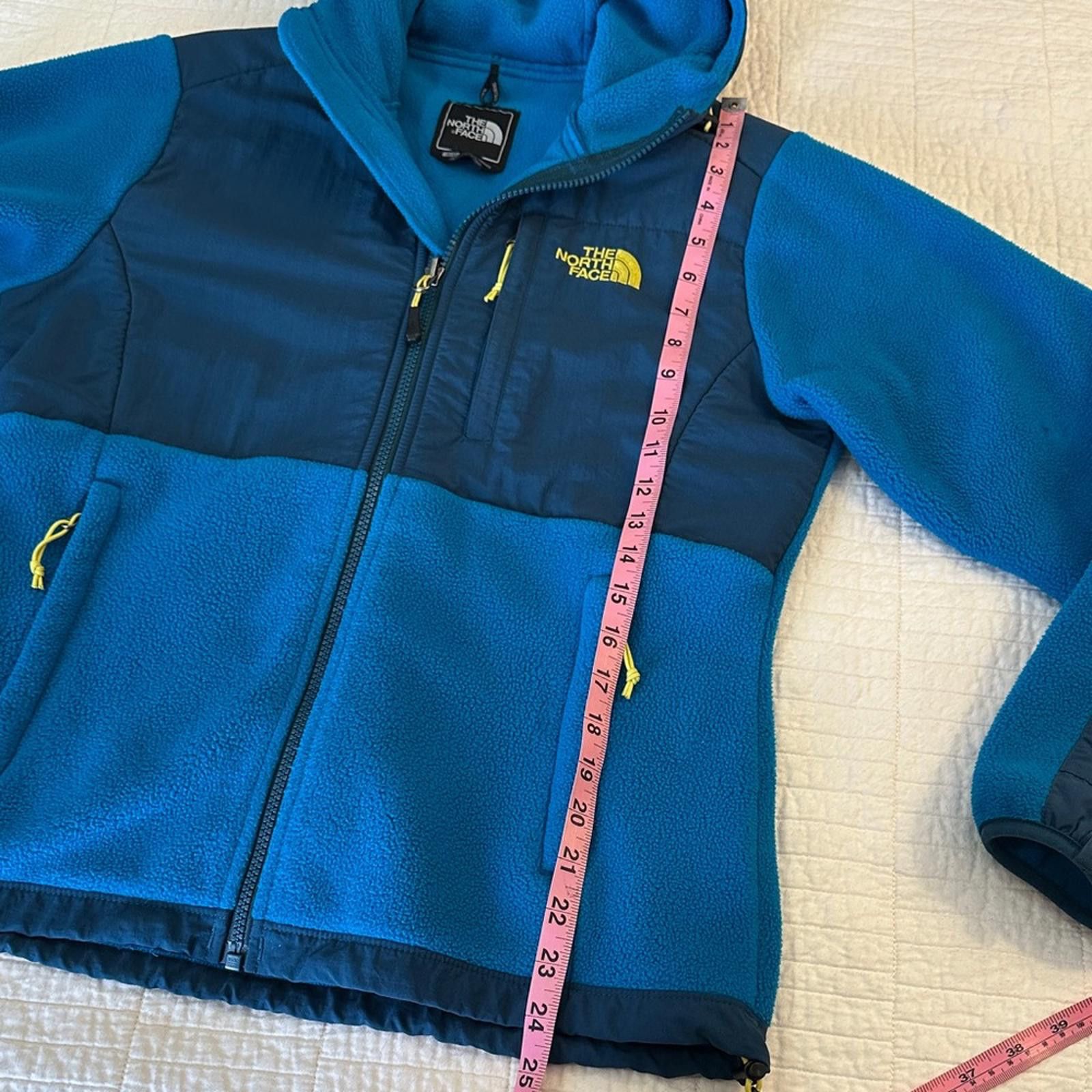 The North Face North Face Small Hooded Denali Fleece Jacket y2k rare Size S / US 4 / IT 40 - 4 Thumbnail