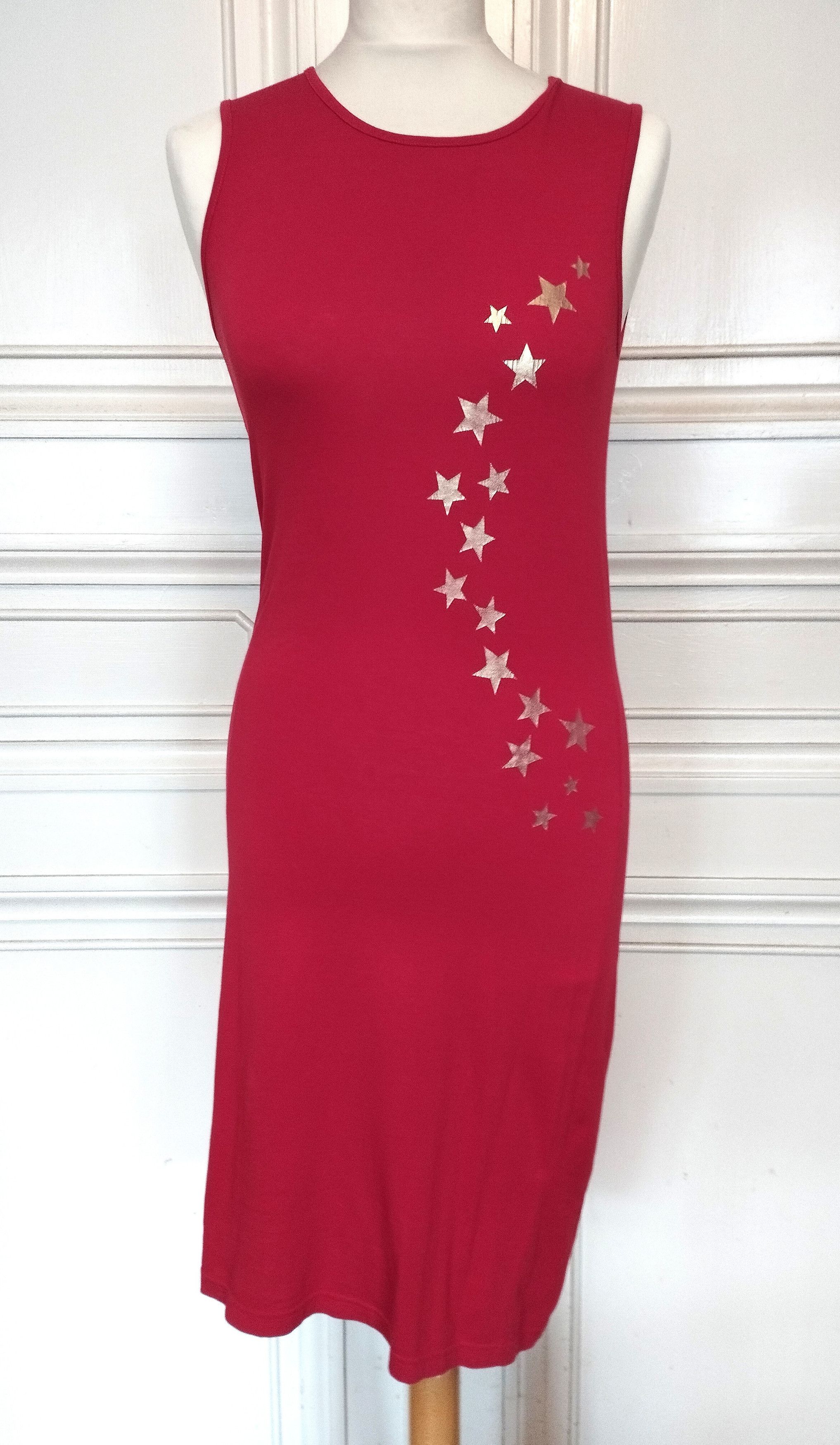 agnes b. Agnès B Robe Etoiles TM Size M / US 6-8 / IT 42-44 - 5 Thumbnail