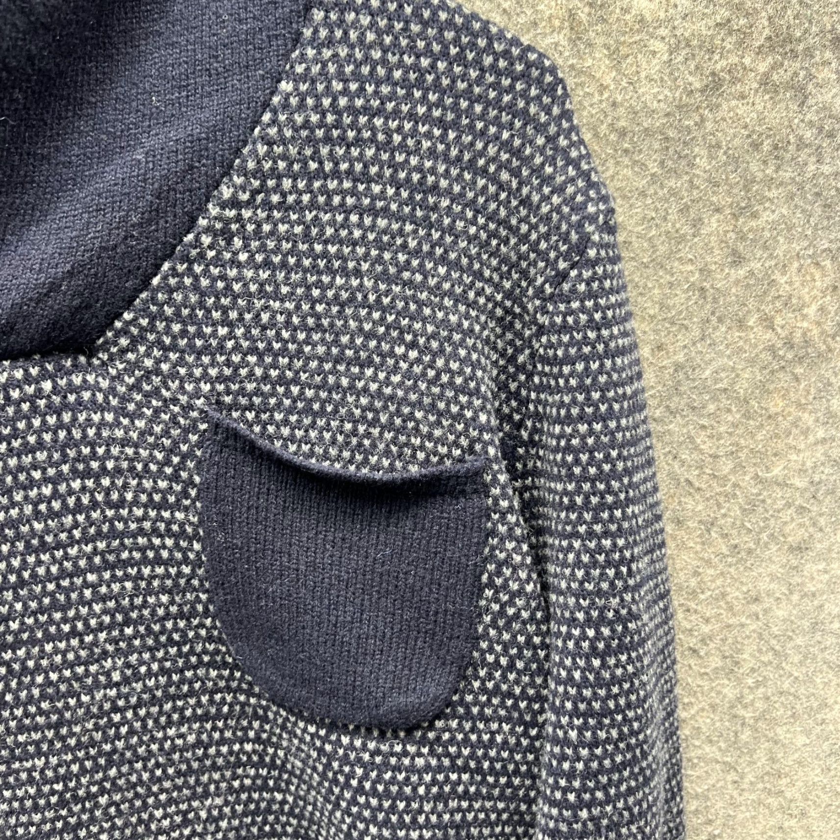 J.Crew VINTAGE J.CREW Sweater Women Small Blue Navy Cowl Neck Pullover Knit Cotton Knitted All Seasons Size S / US 4 / IT 40 - 4 Thumbnail