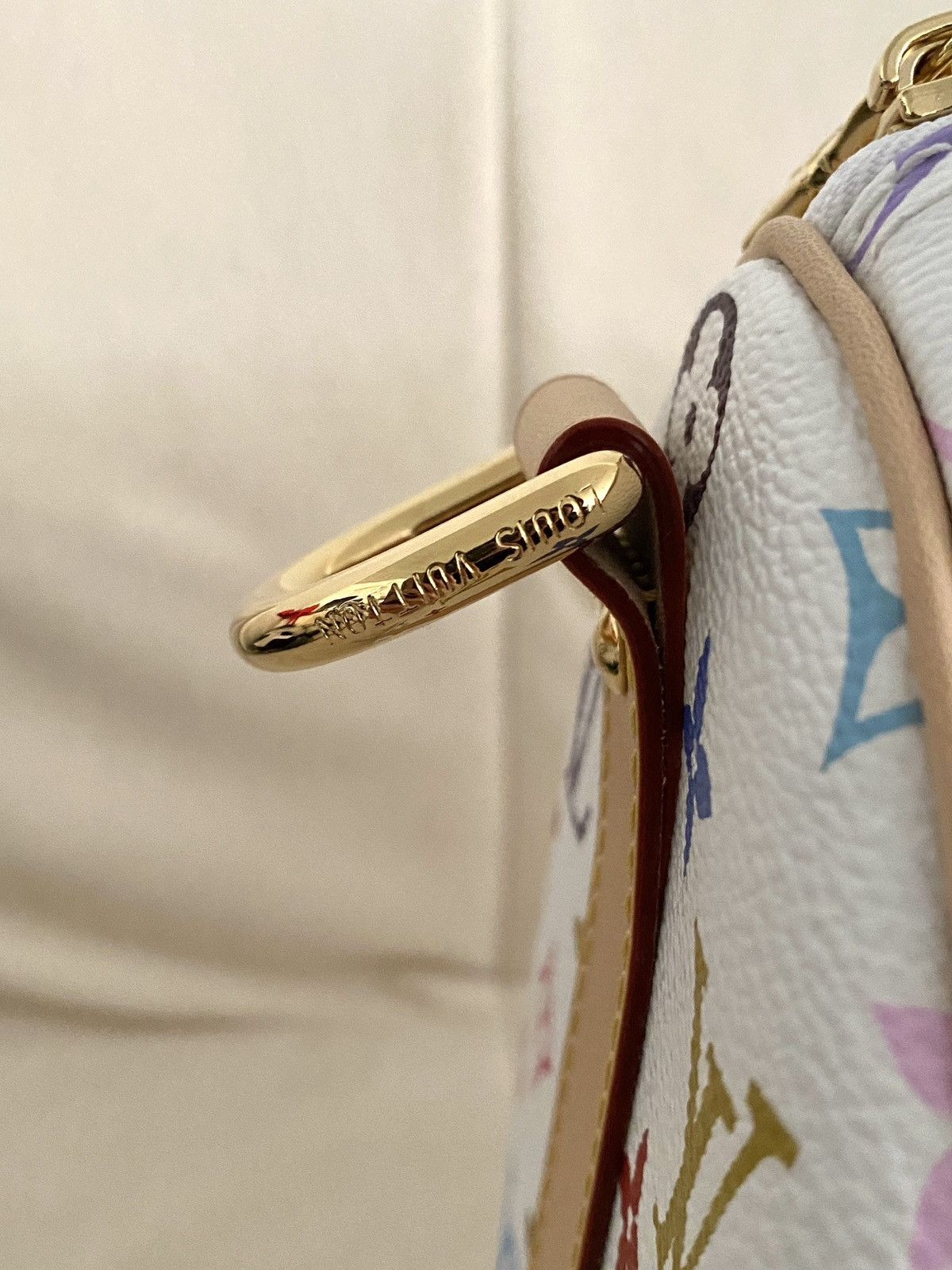 Louis Vuitton × Takashi Murakami Louis Vuitton Murakami Keepall Bandoulière 45 Monogram White Size ONE SIZE - 21 Thumbnail