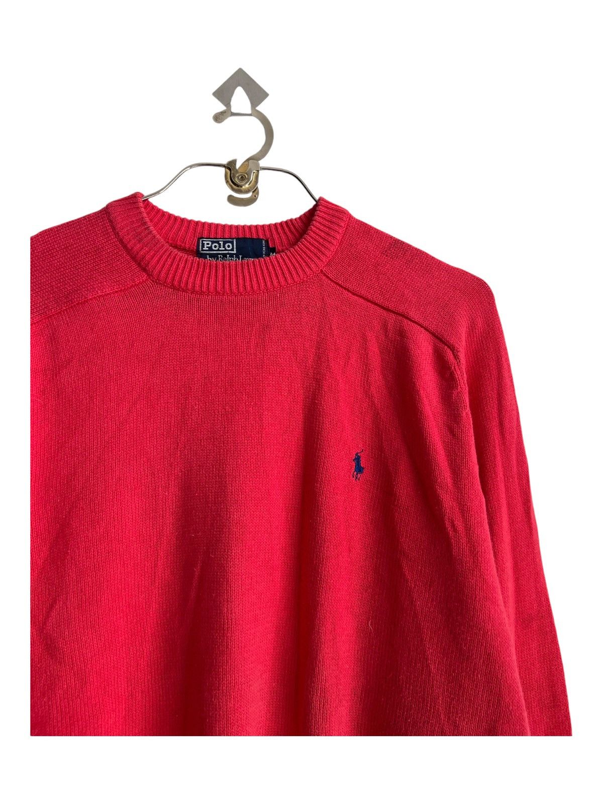 Lo Life × Polo Ralph Lauren × Vintage Y2K Polo Ralph Lauren Small Pony Logo Aran Knitwear Sweater Size US M / EU 48-50 / 2 - 2 Thumbnail