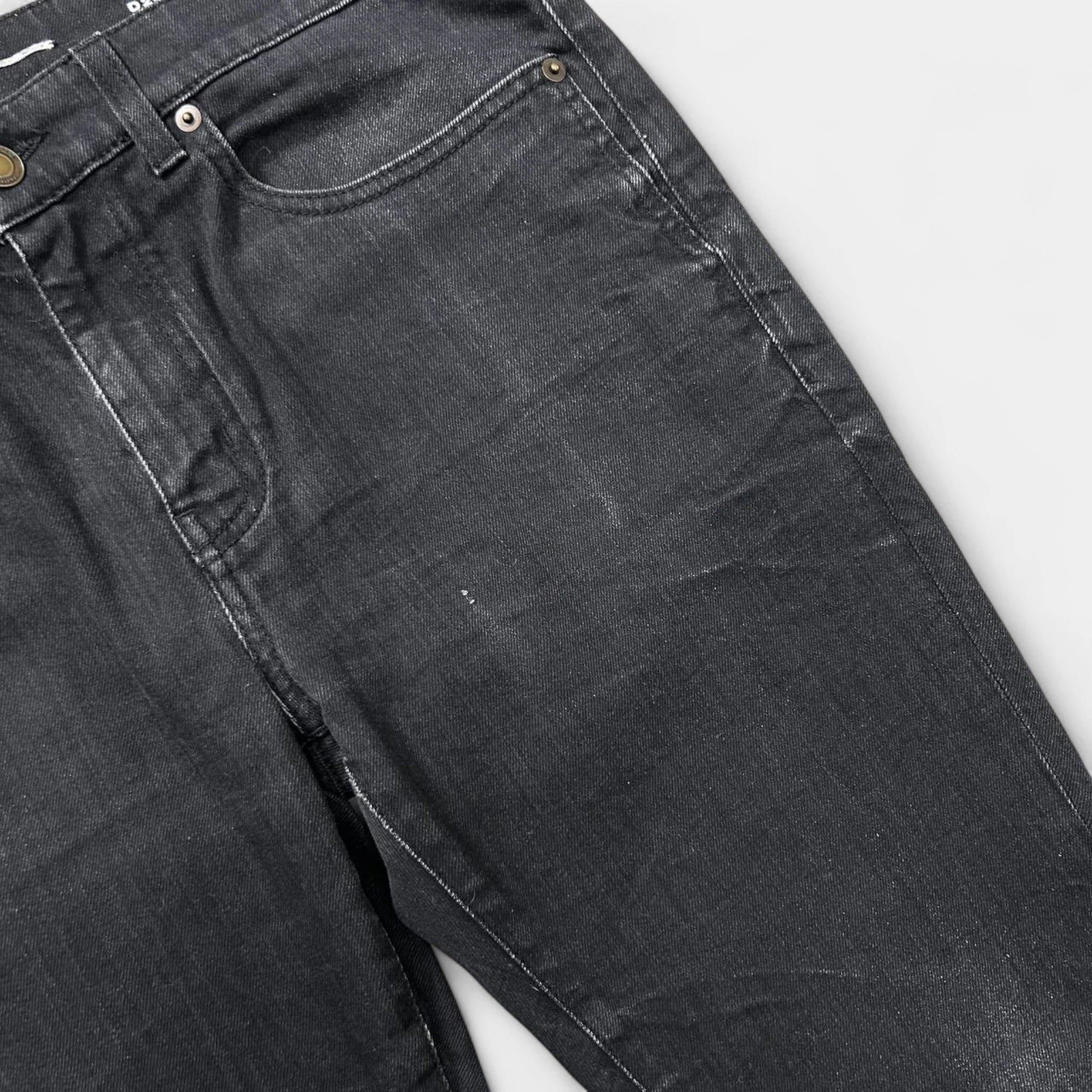 Saint Laurent Paris Saint Laurent D24 2016 Hedi Slimane Skinny Black Jeans Size US 31 - 3 Thumbnail
