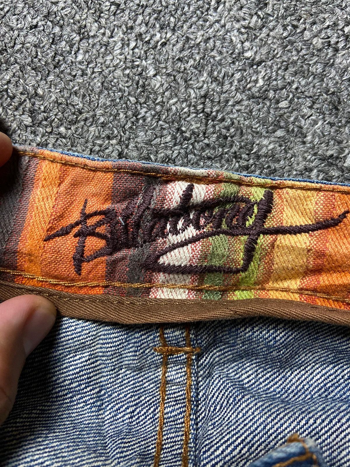 Billabong Vintage BILLABONG Distressed Ripped Jeans (158) Size US 32 / EU 48 - 5 Thumbnail