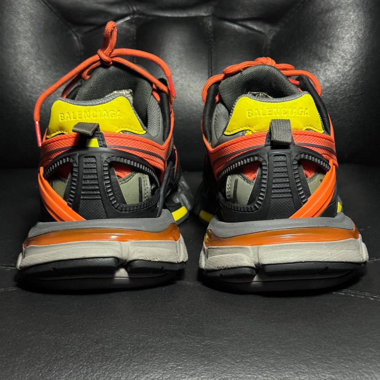 Balenciaga 41 sneakers Balenciaga track 2 orange gray Size US 8 / EU 41 - 2 Thumbnail